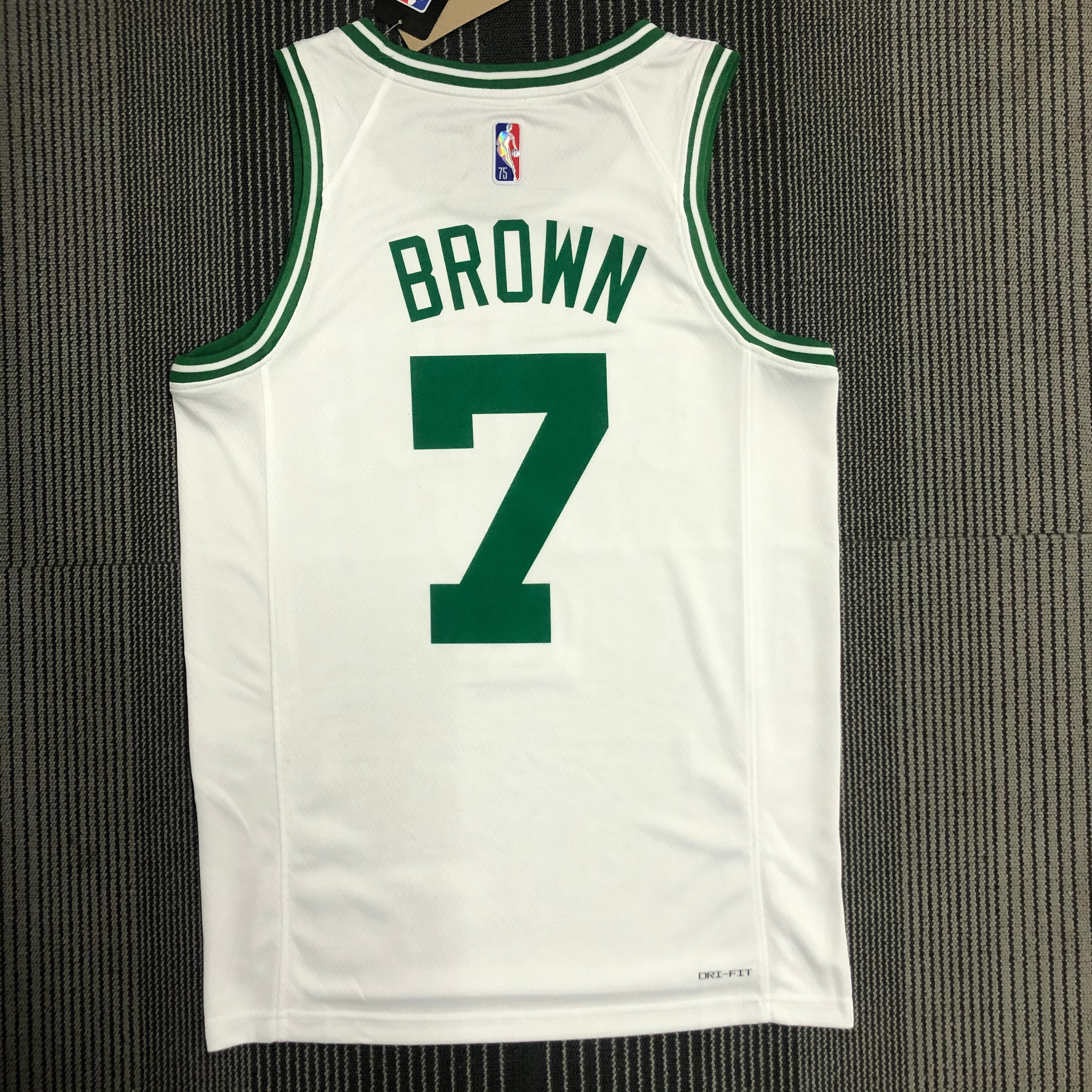 75th anniversary Celtic White No. 7 Brown