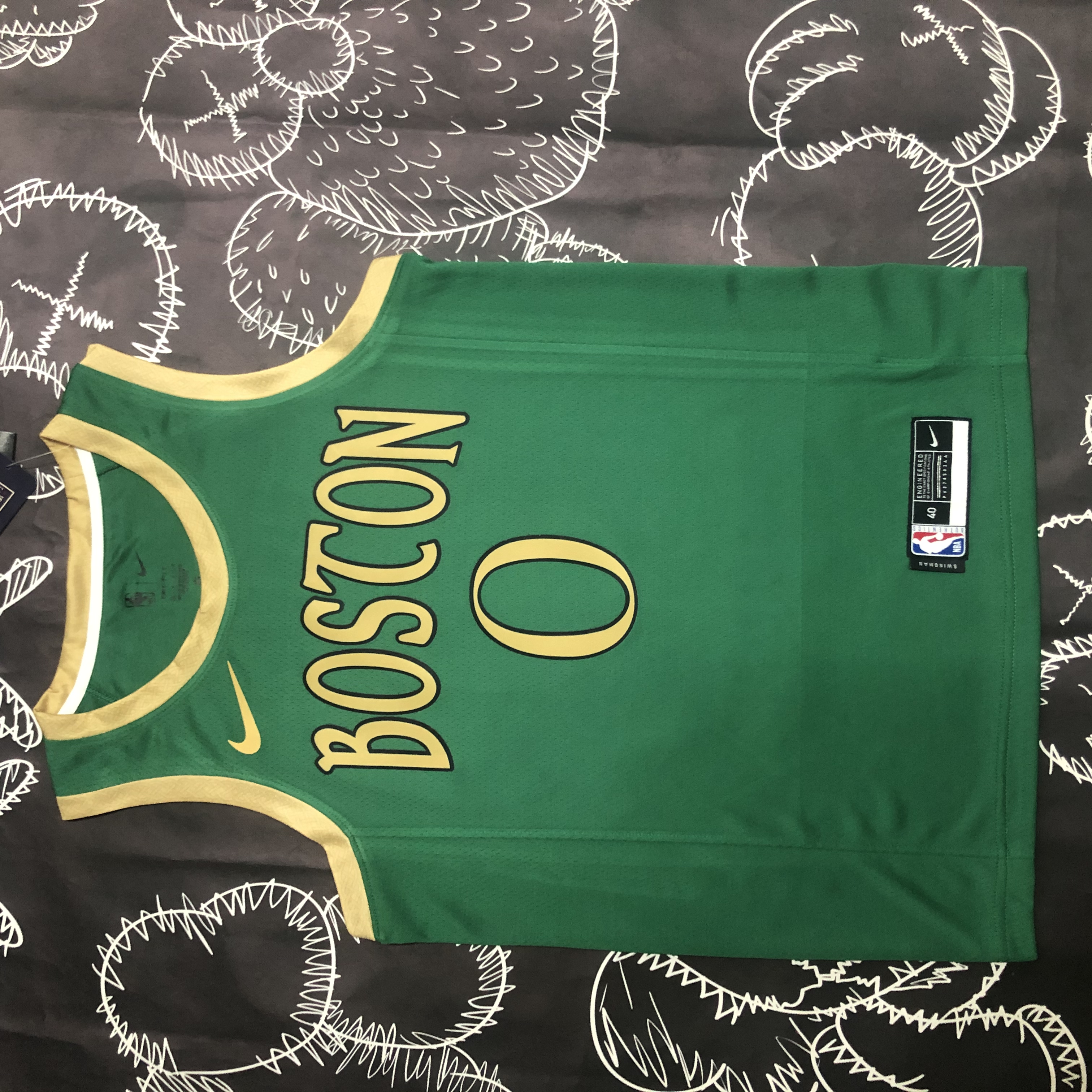 '20 Celtics City Green 0 Tatum