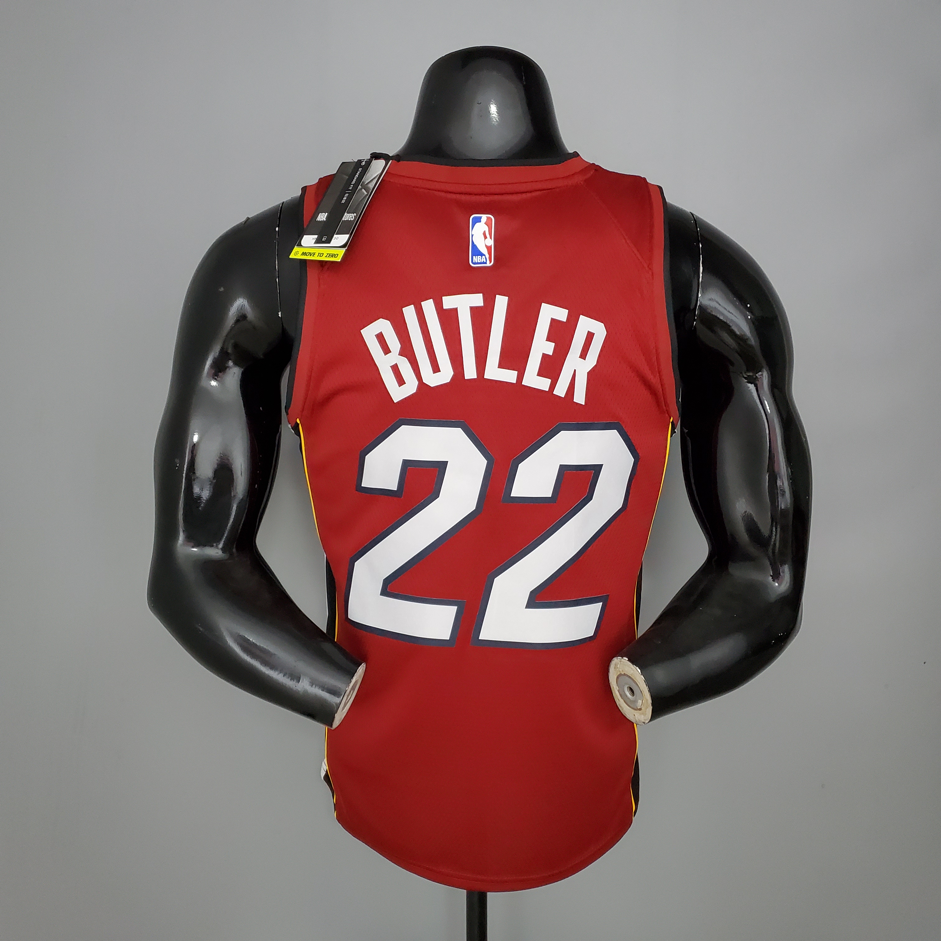 21 season Heat Jordan theme V-neck date red No. 22 Butler