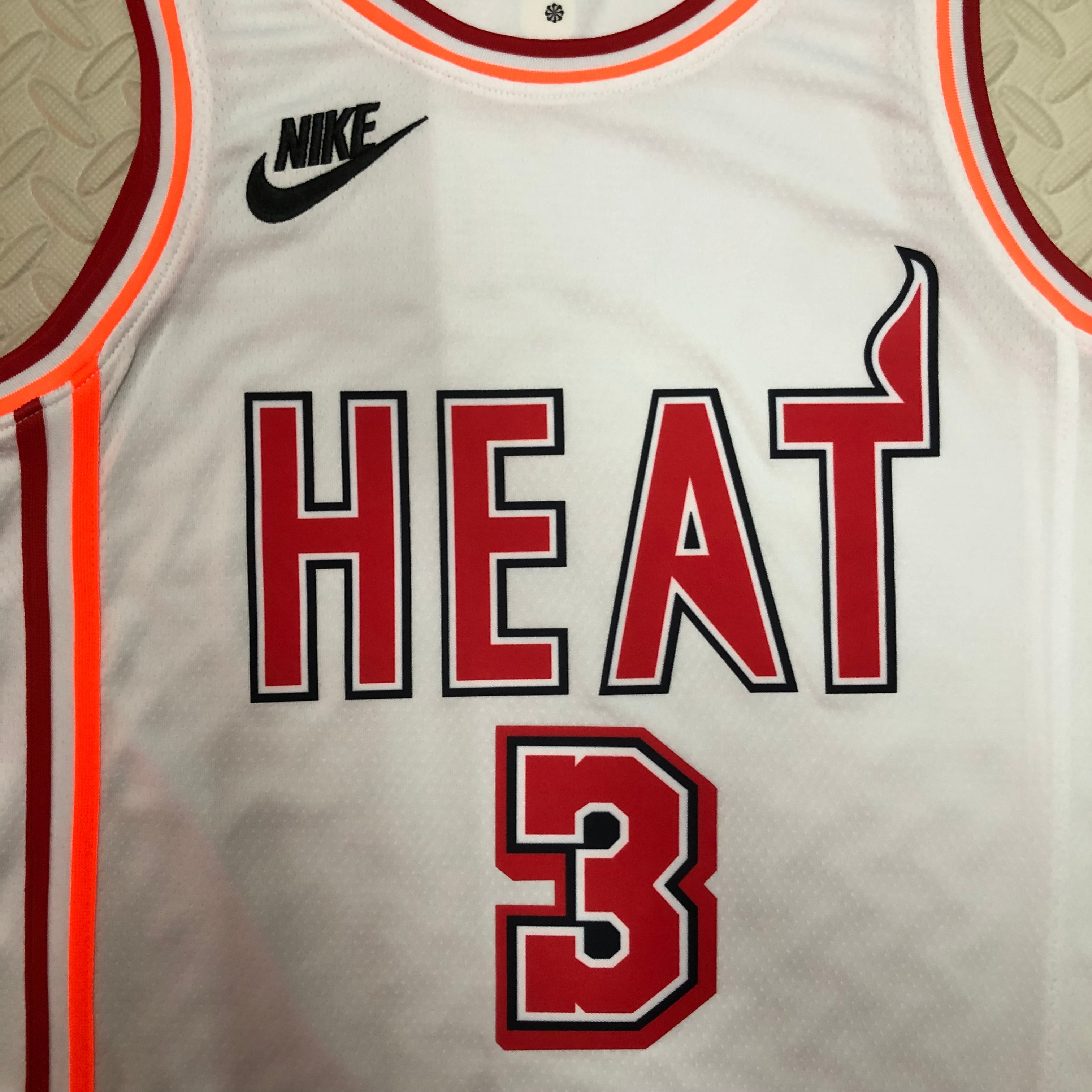 23 season Heat throwback No. 3 Wade