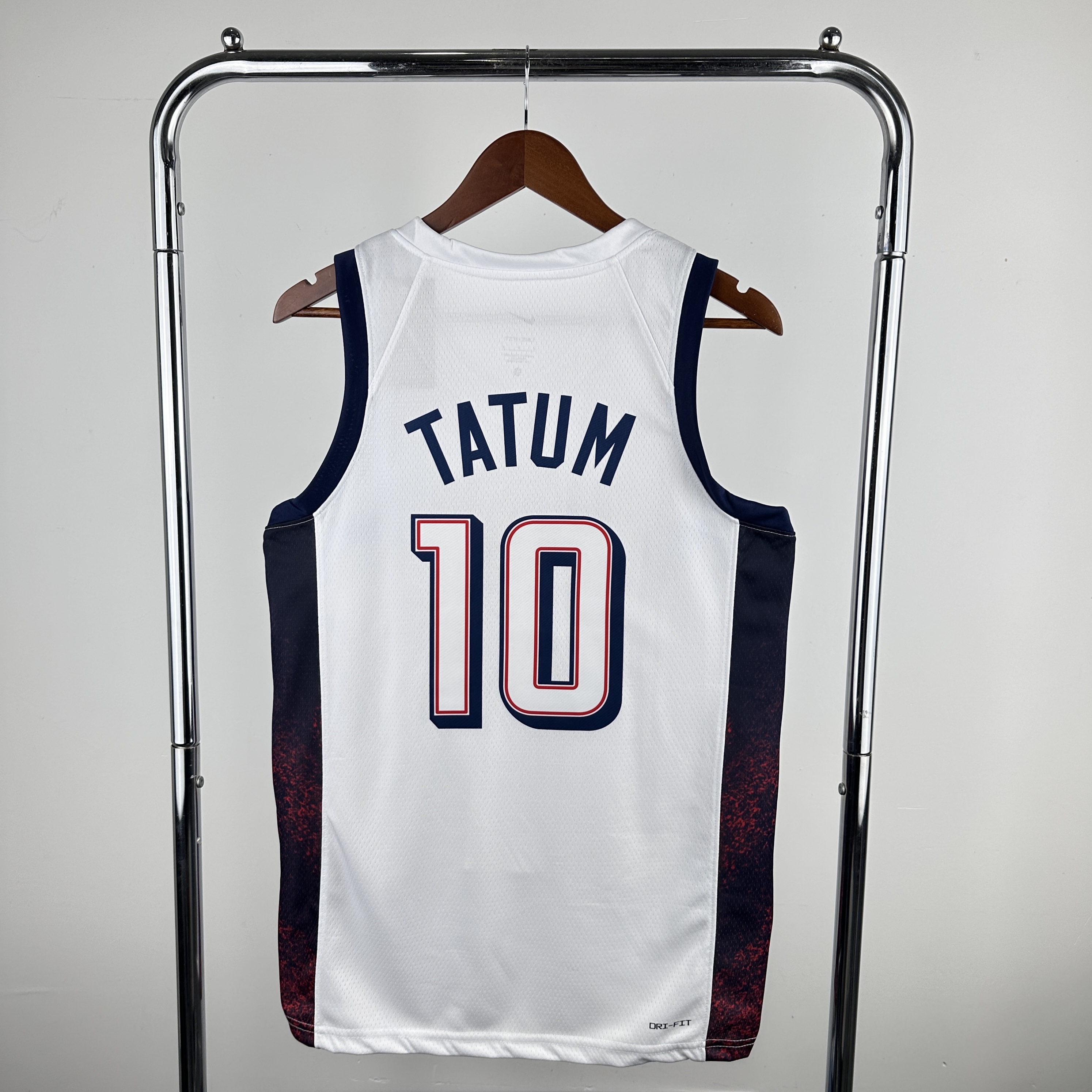 '24 Olympic Team USA white number 10 Tatum