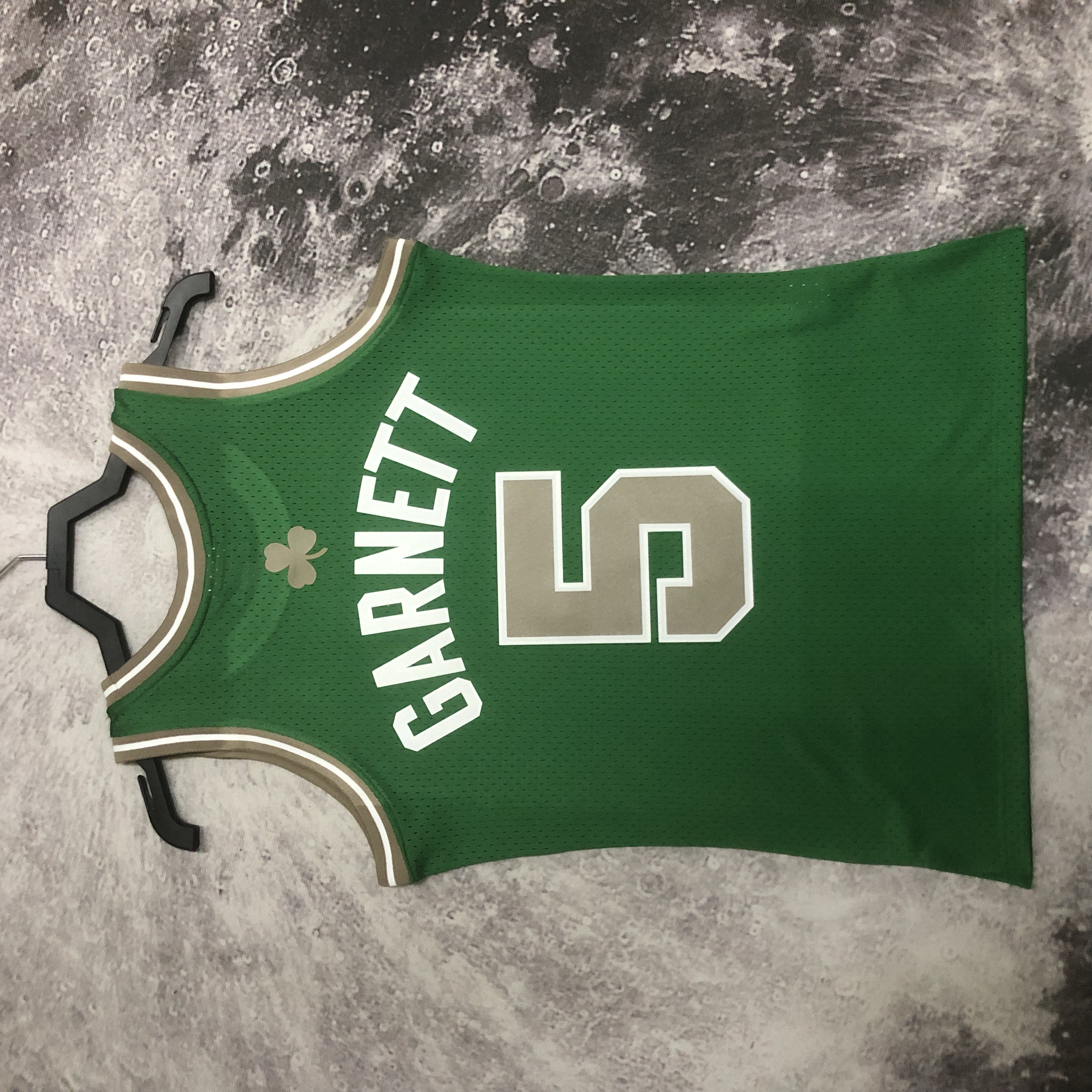 MN Hot Press Throwback jersey SW Celtics 0708 SAN Pa No. 5 Garnett