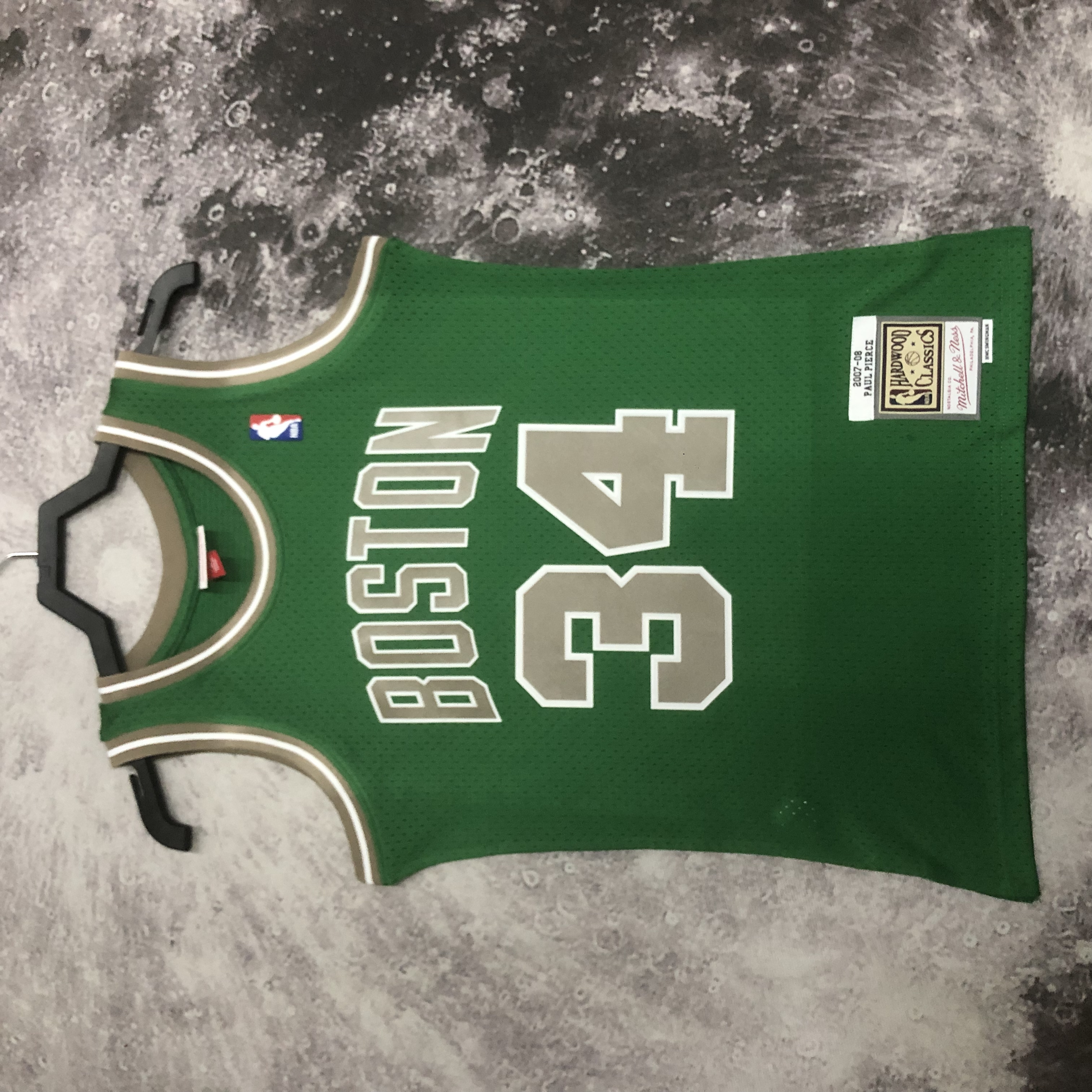 MN Hot Press Throwback jersey SW Celtics 0708 SAN Pa 34 Pierce