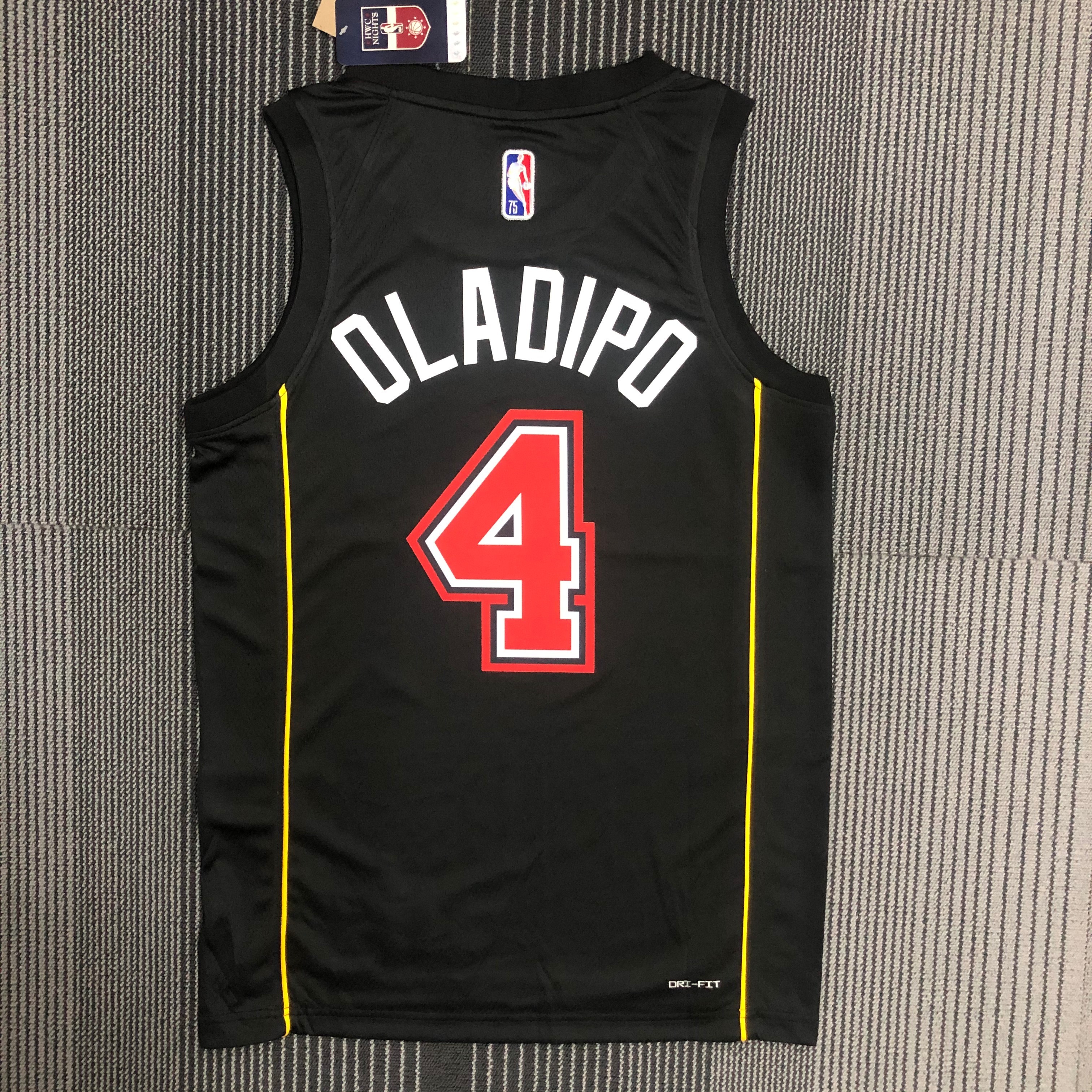 22 season Heat city edition No. 4 Oladipo