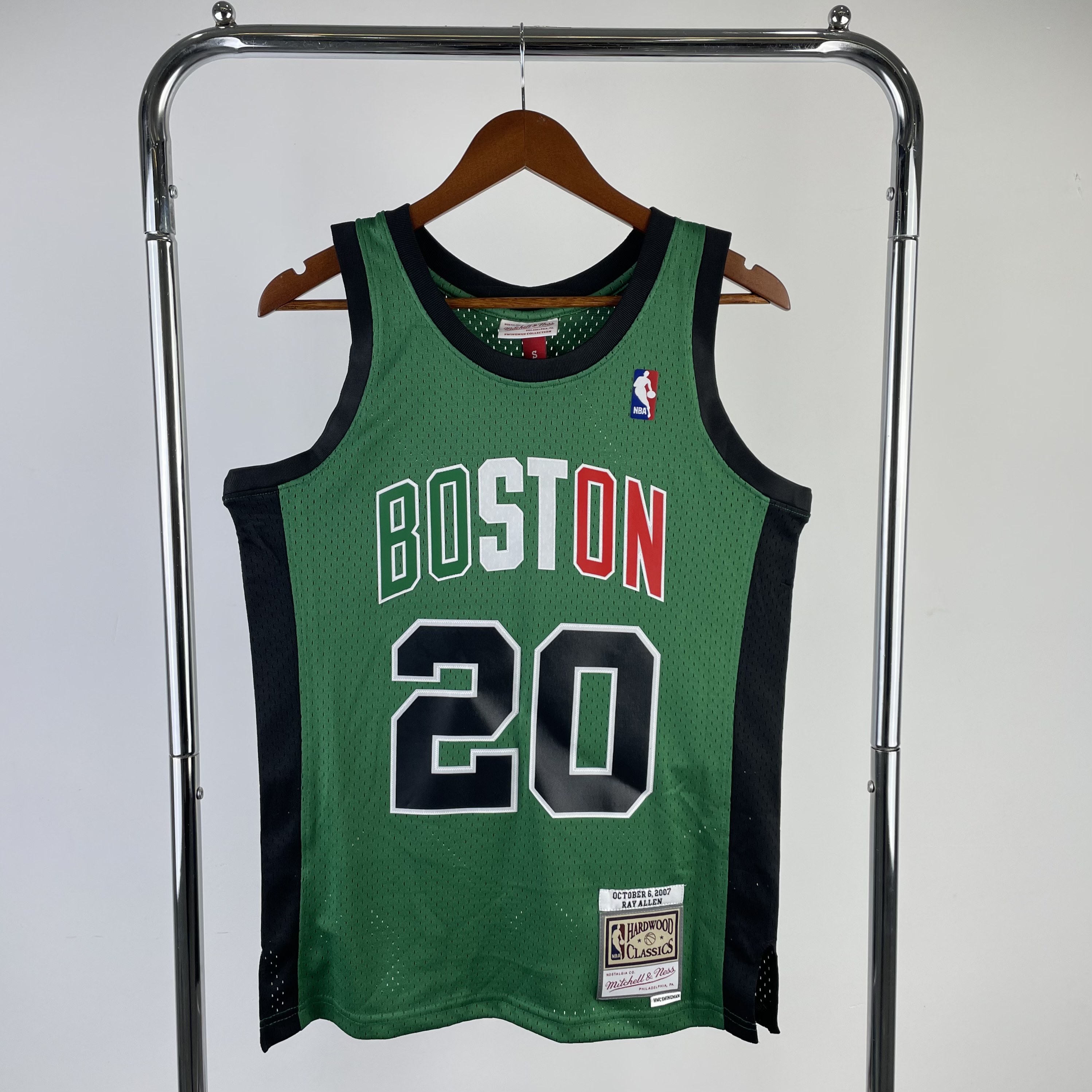 MN Hot Press throwback jersey SW Celtic Italia game No. 20 Ray Allen