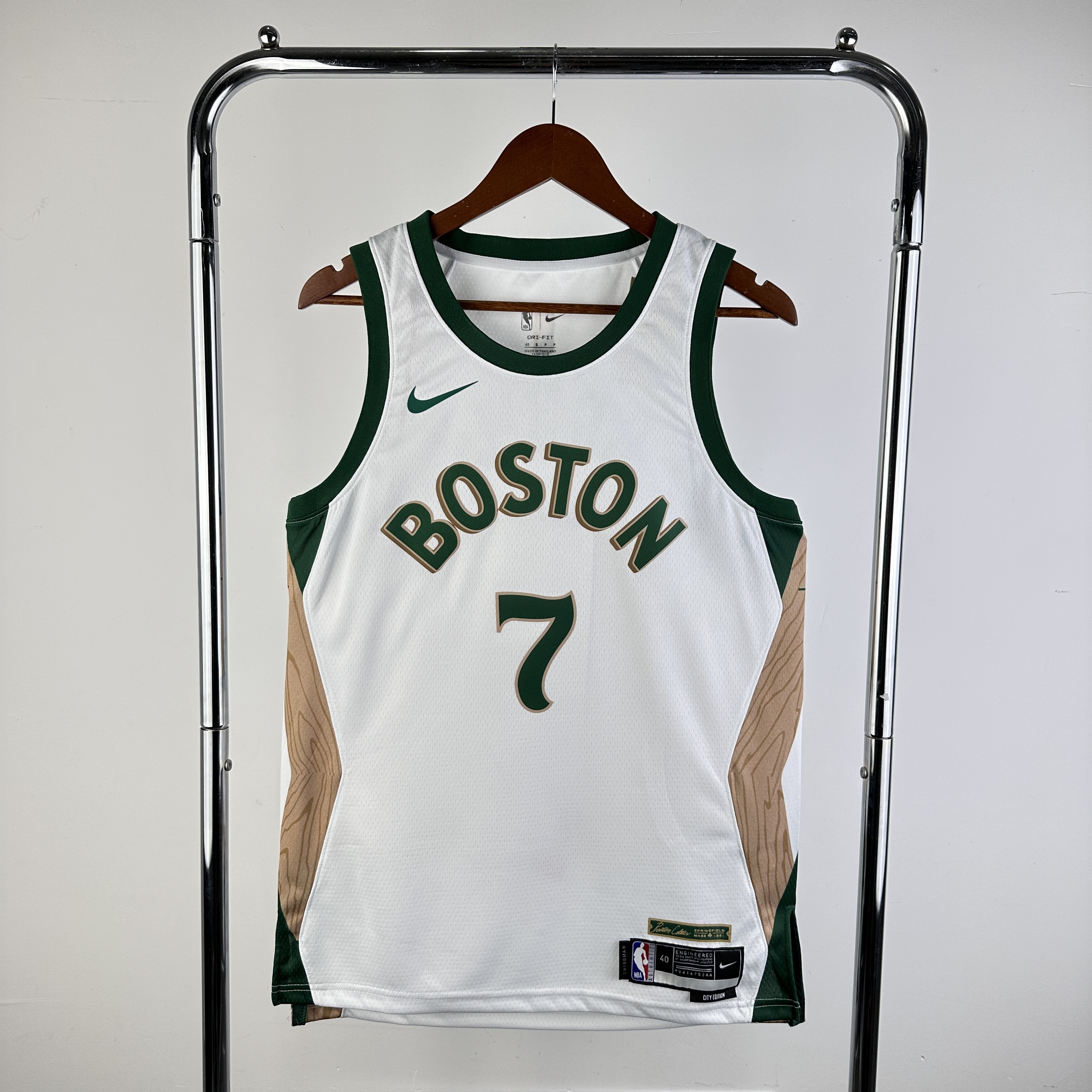 24 season Celtics City edition No. 7 Brown
