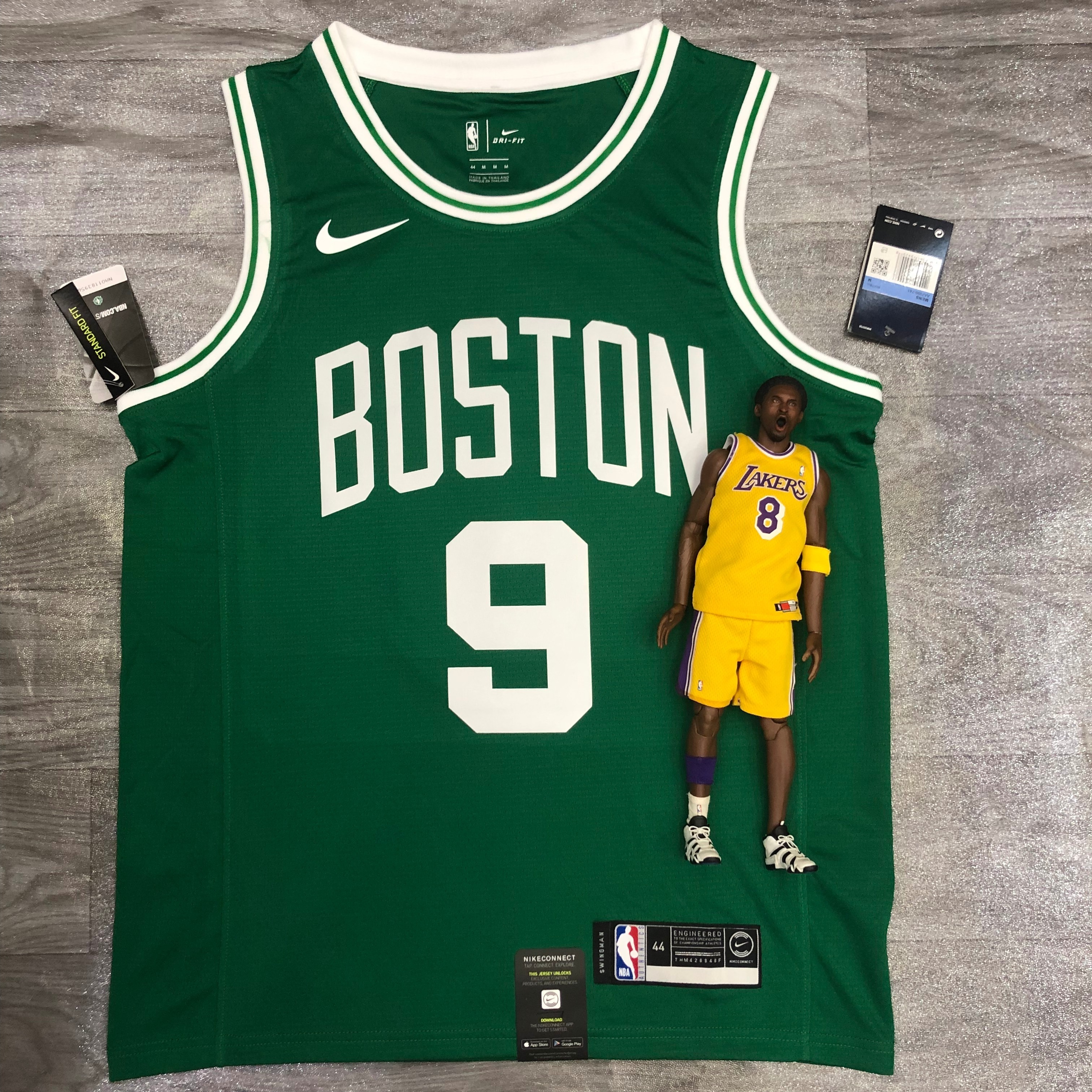 Celtics retro green No. 9 Rondo