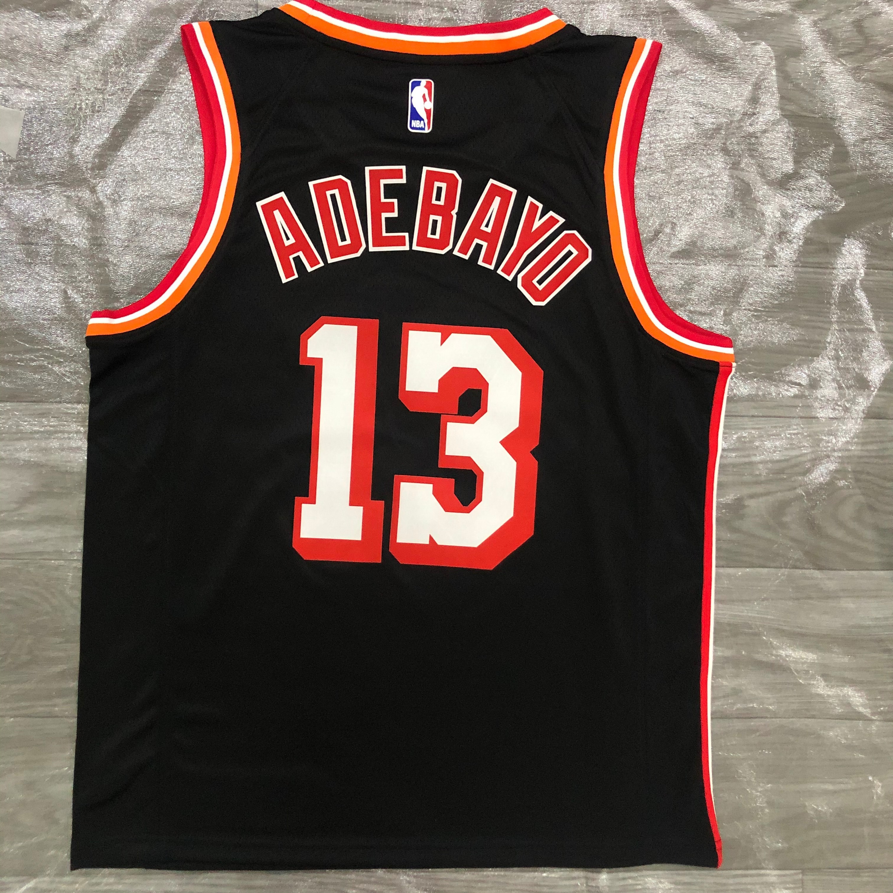 '18 Heat throwback night black 13 Adebayo