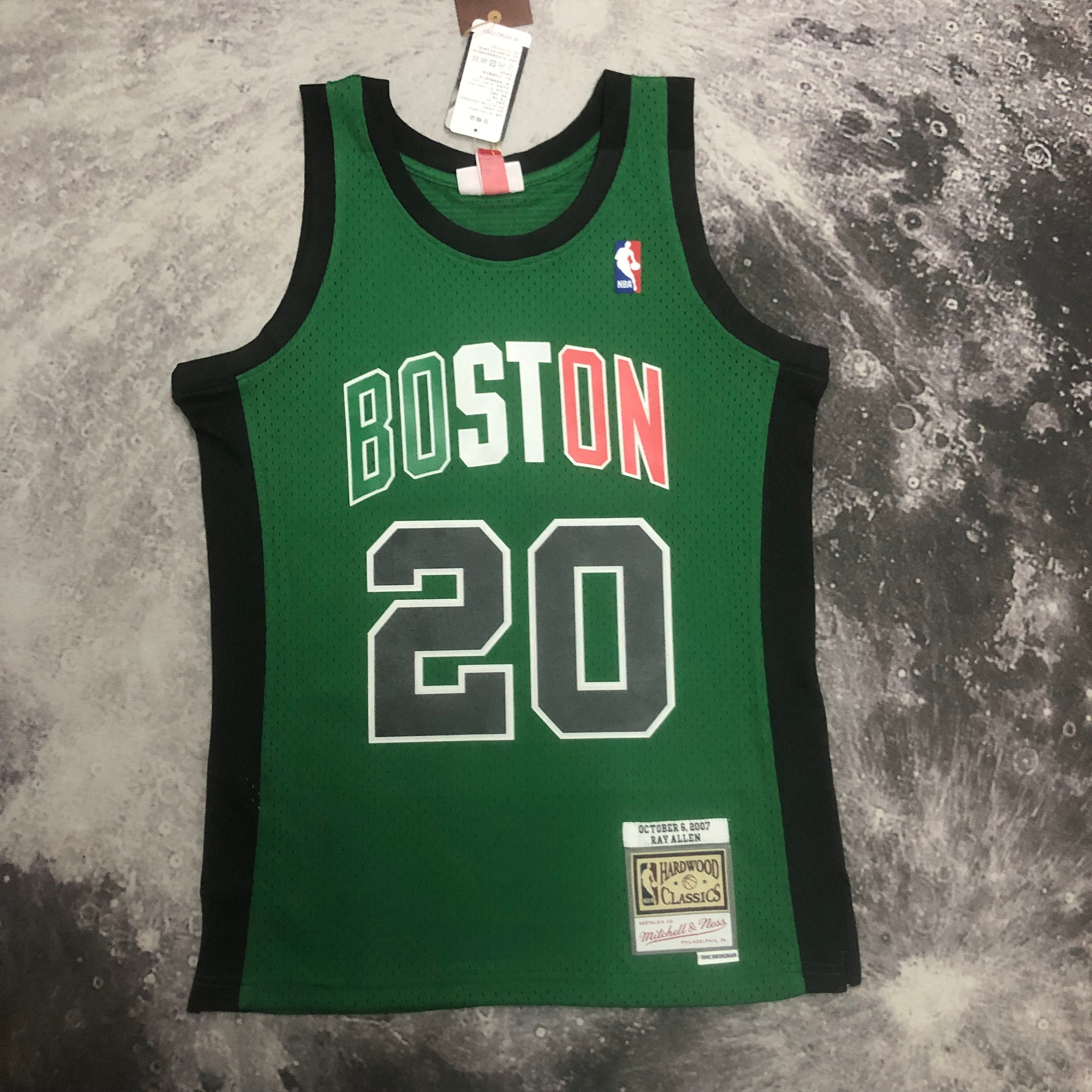 MN Hot Press throwback jersey SW Celtic Italia game No. 20 Ray Allen