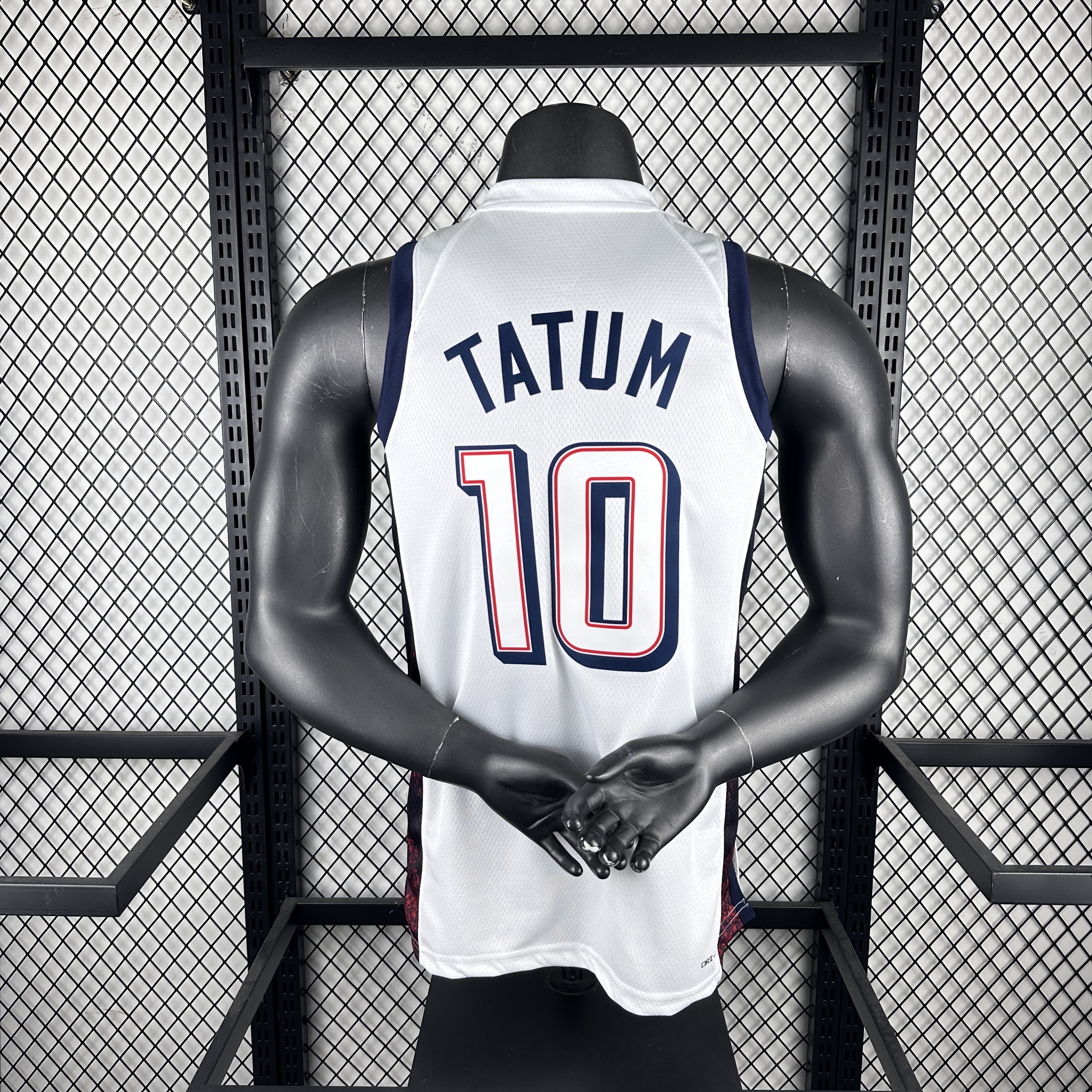 '24 Olympic Team USA white number 10 Tatum