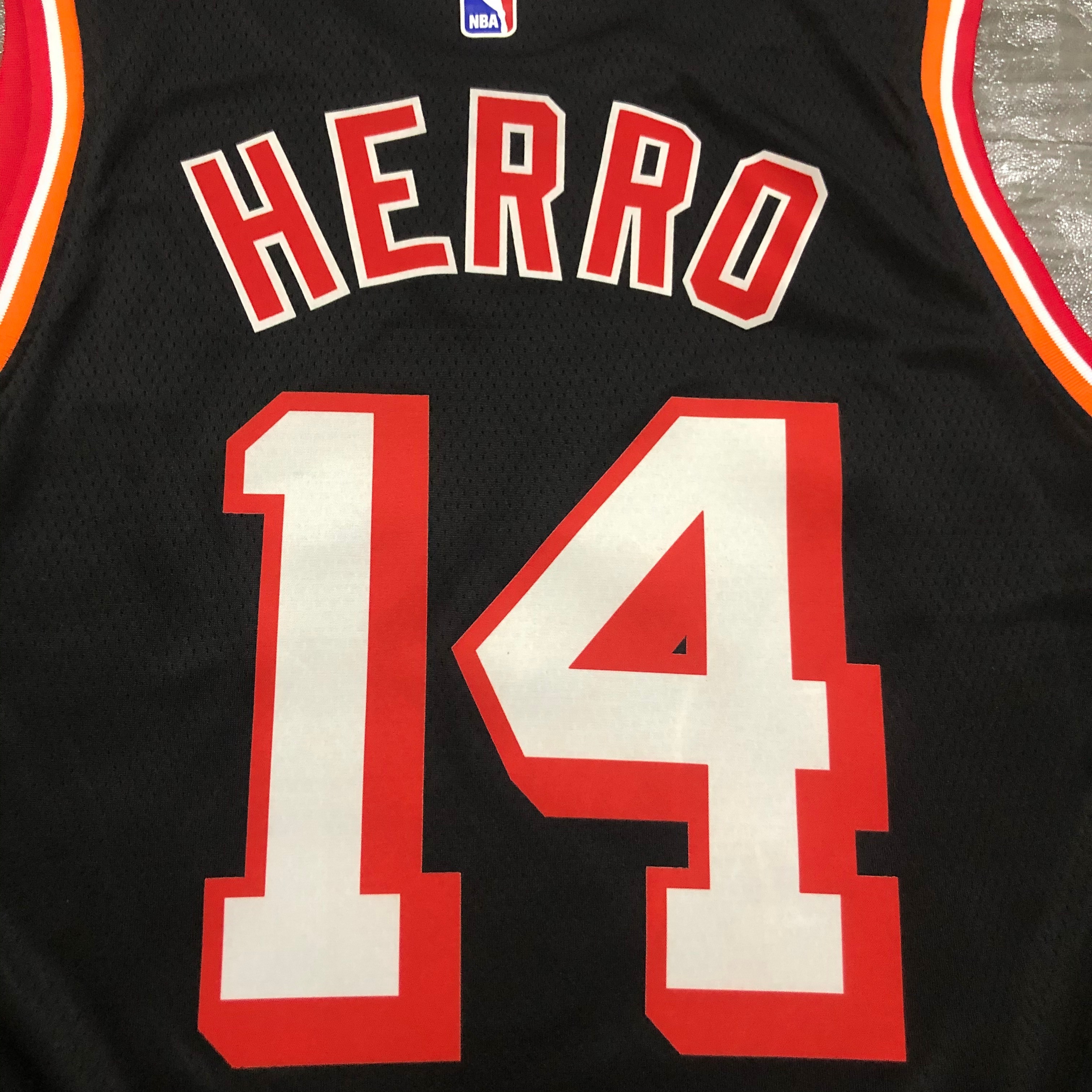 18 Heat throwback night black No. 14 HERRO