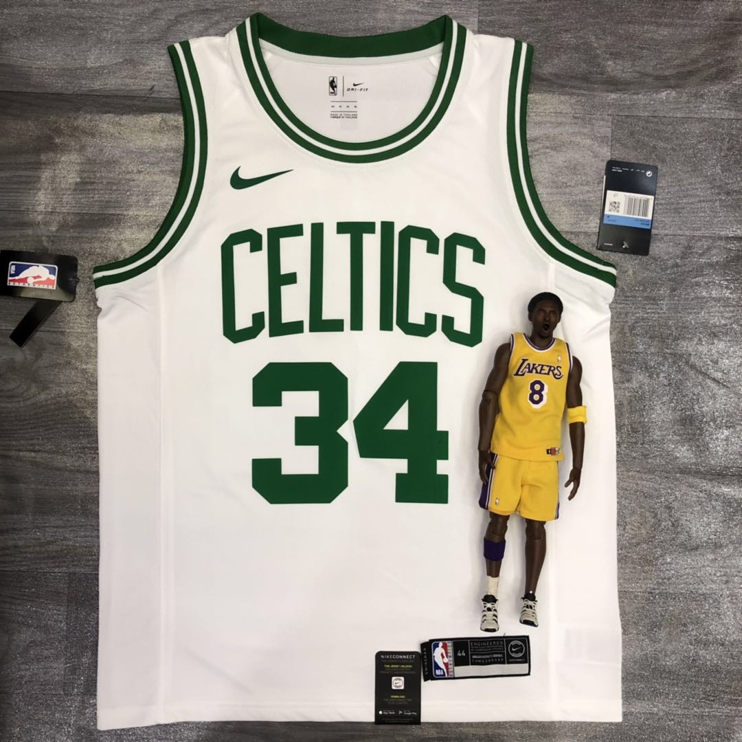 Celtics retro white 34 Paul. Pierce