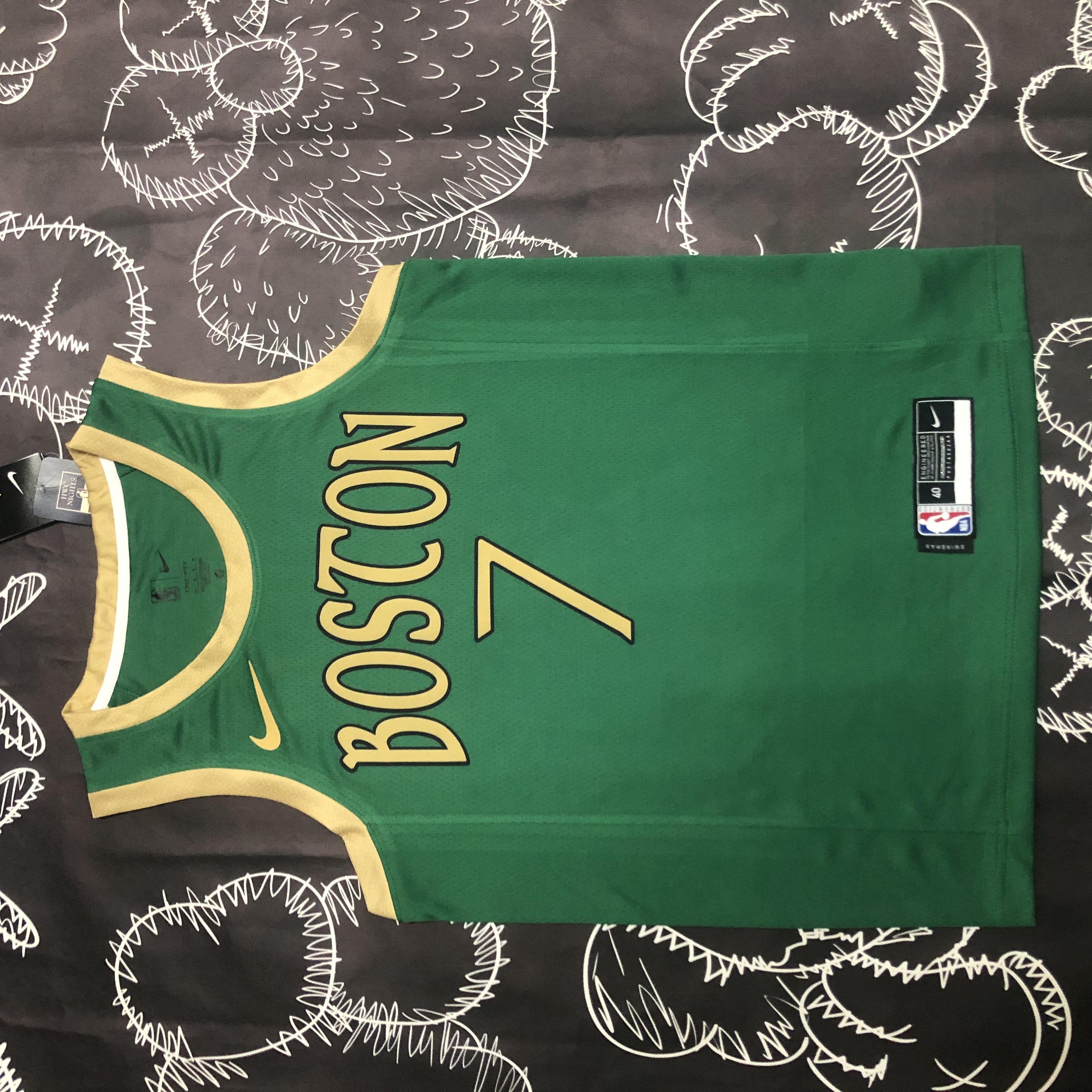 Season 20 Celtics City Green No. 7 Brown