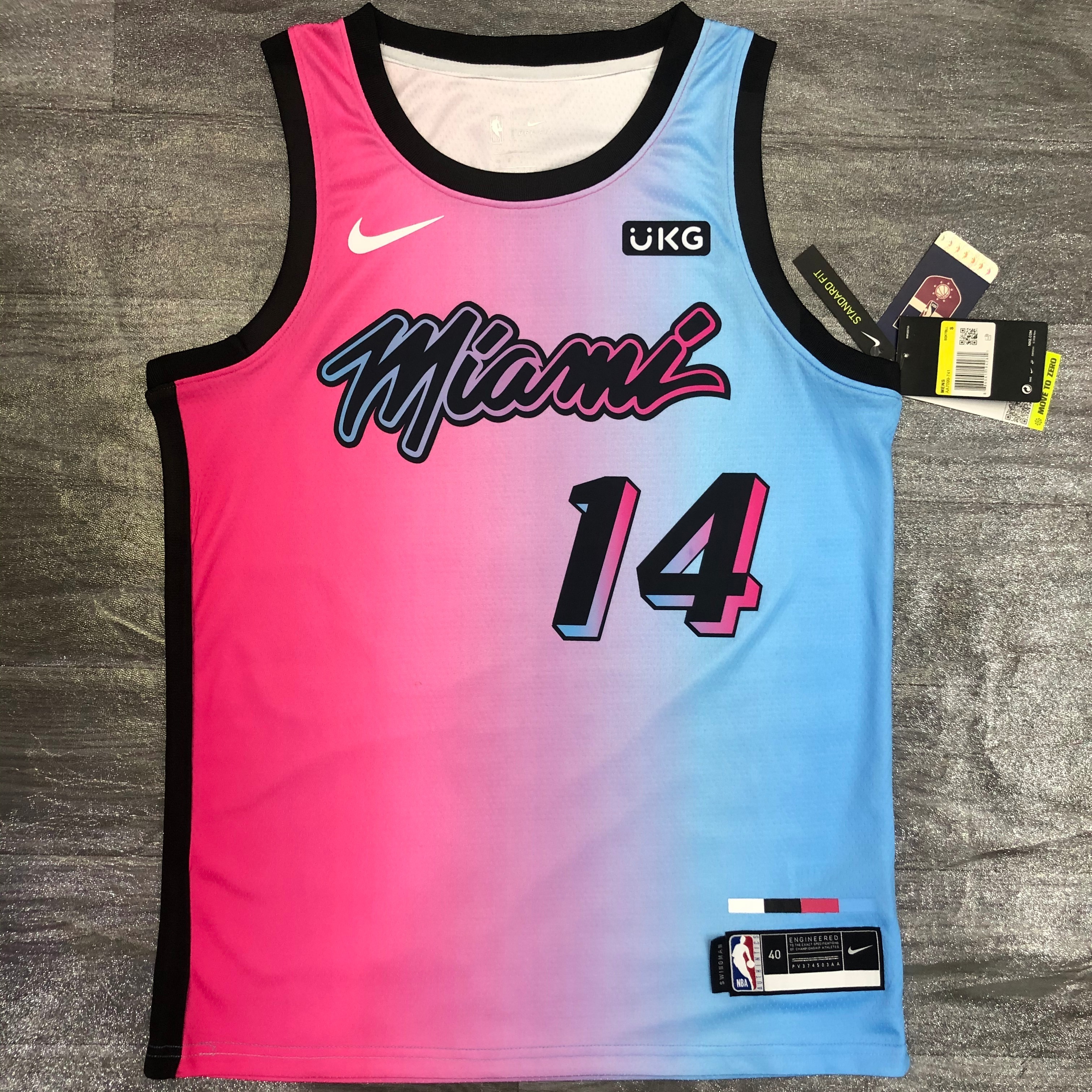 21 season Heat City version gradient No. 14 HERRO