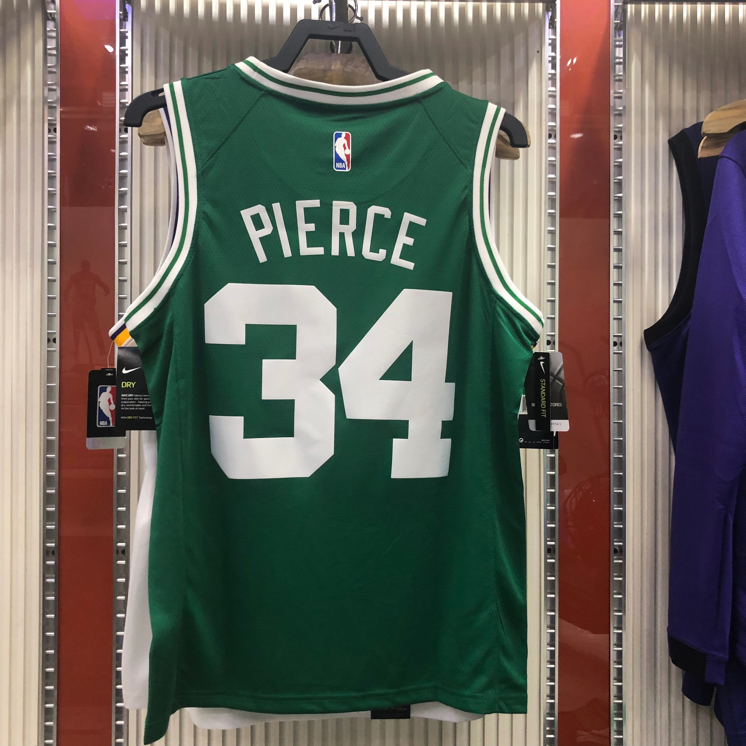 Celtics throwback green 34 Paul. Pierce