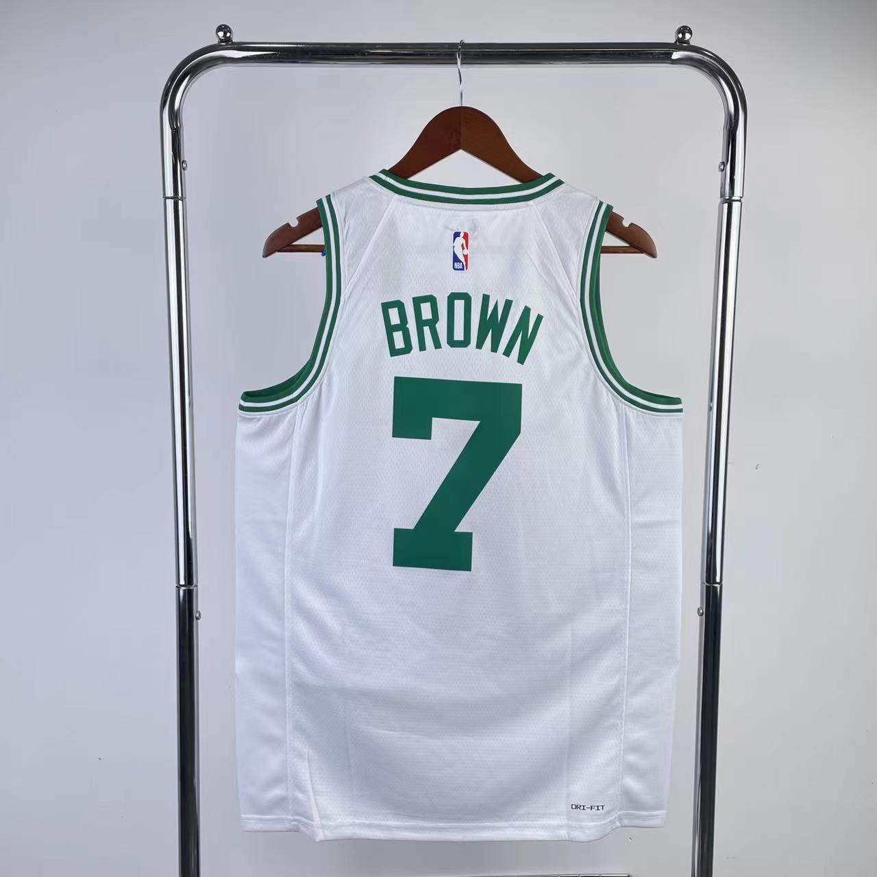 '23 Celtics white No. 7 Brown