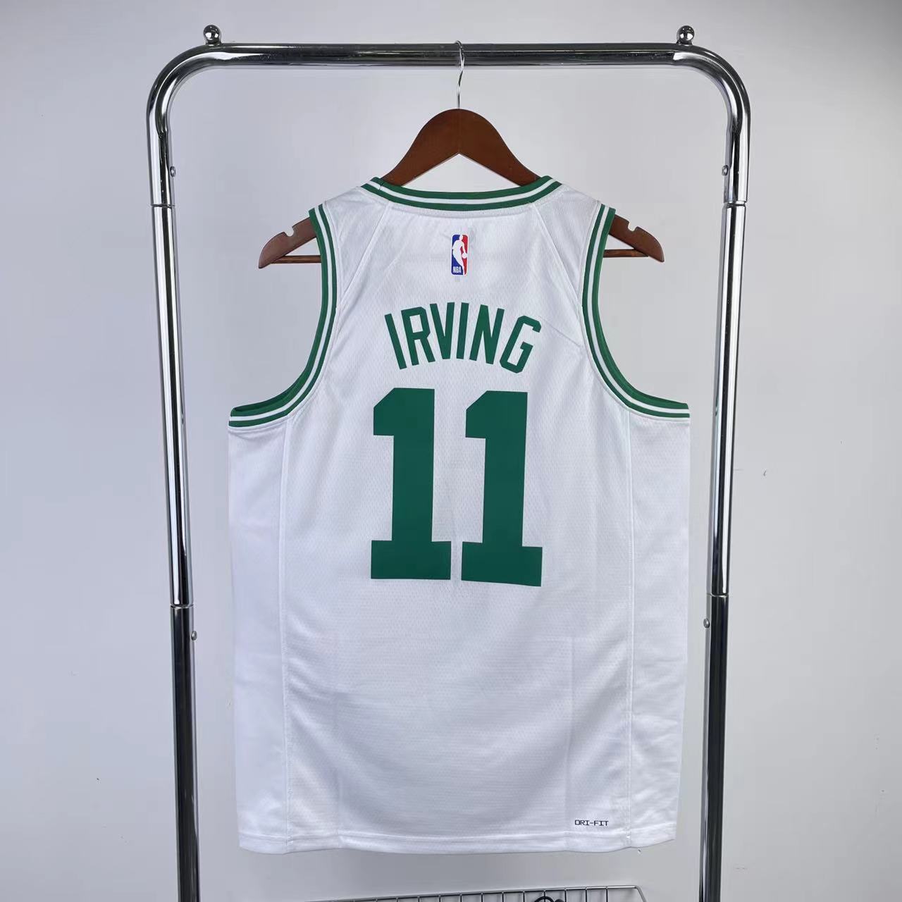 23 season Celtics white number 11 Irving