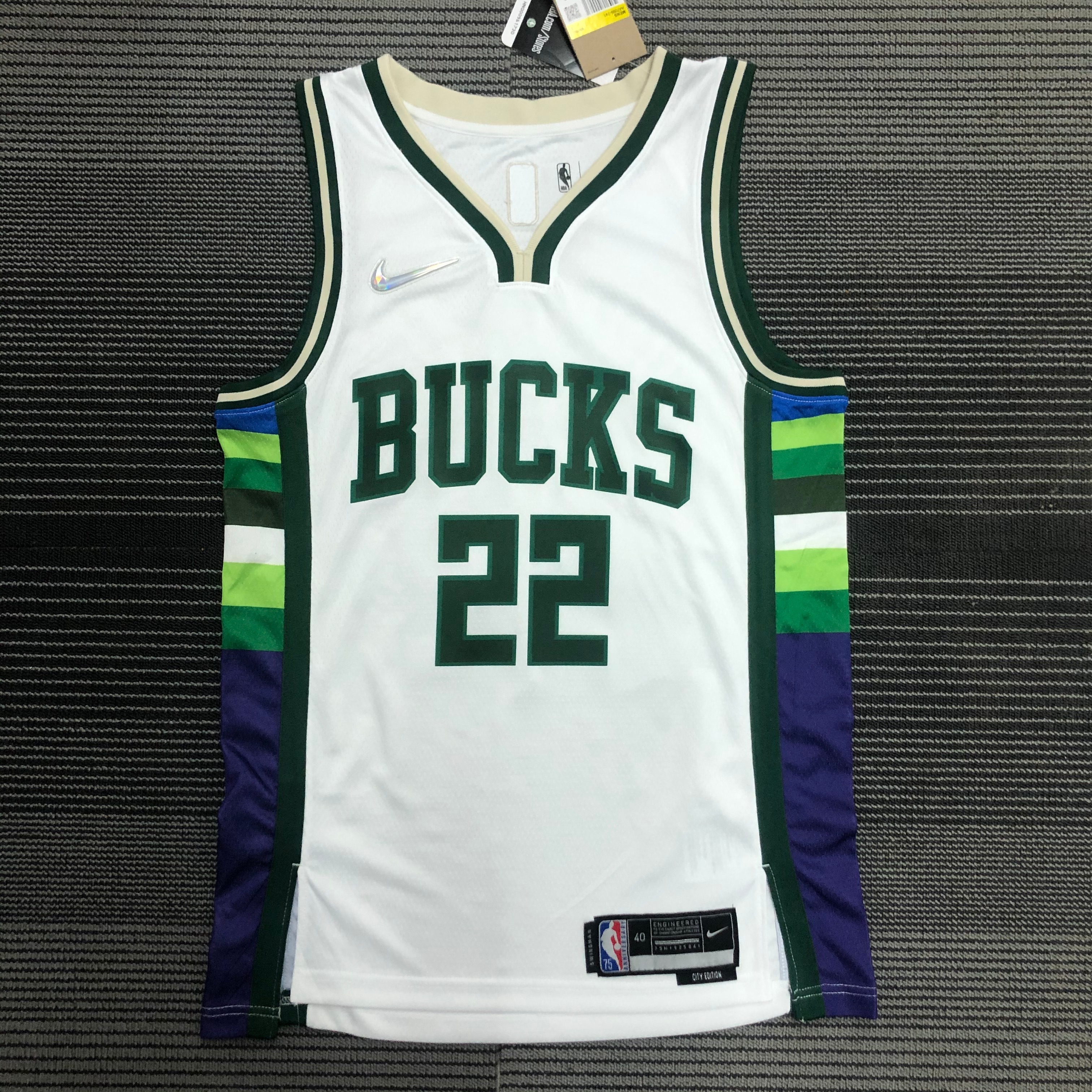 22 season Bucks City edition No. 22 Middleton