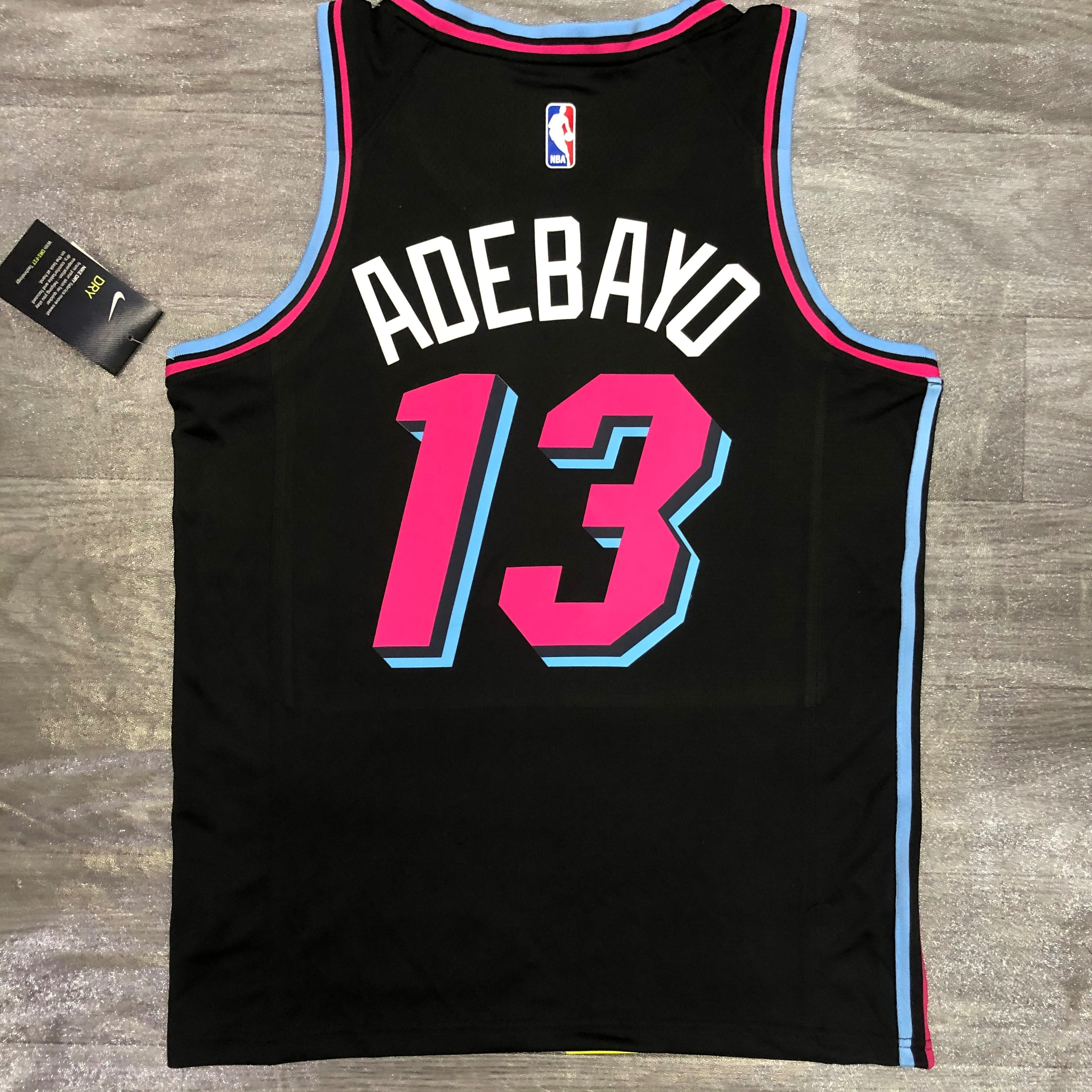 Heat crewneck black number 13 Adebayo