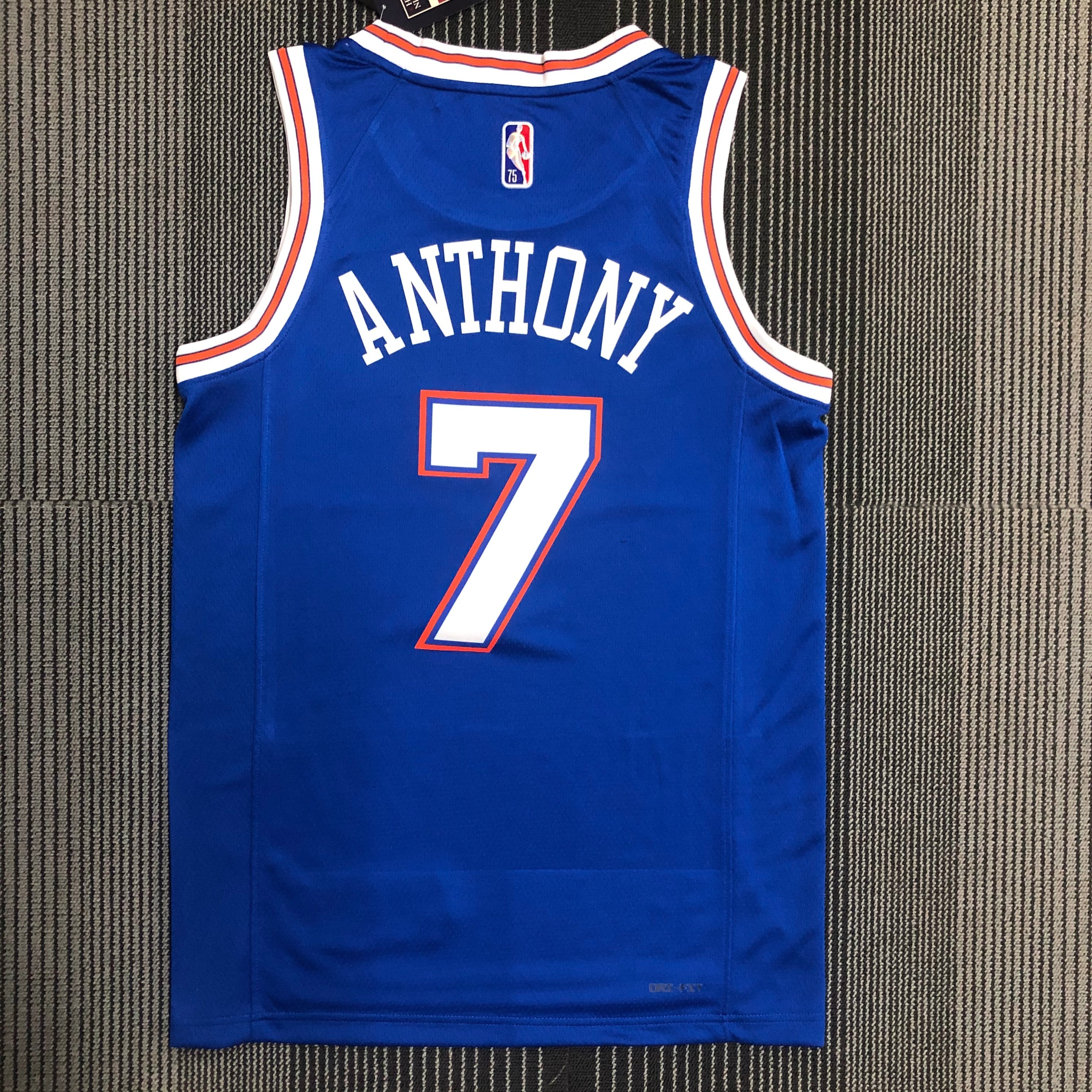 75th anniversary Knicks Flyers limited No. 7 Anthony
