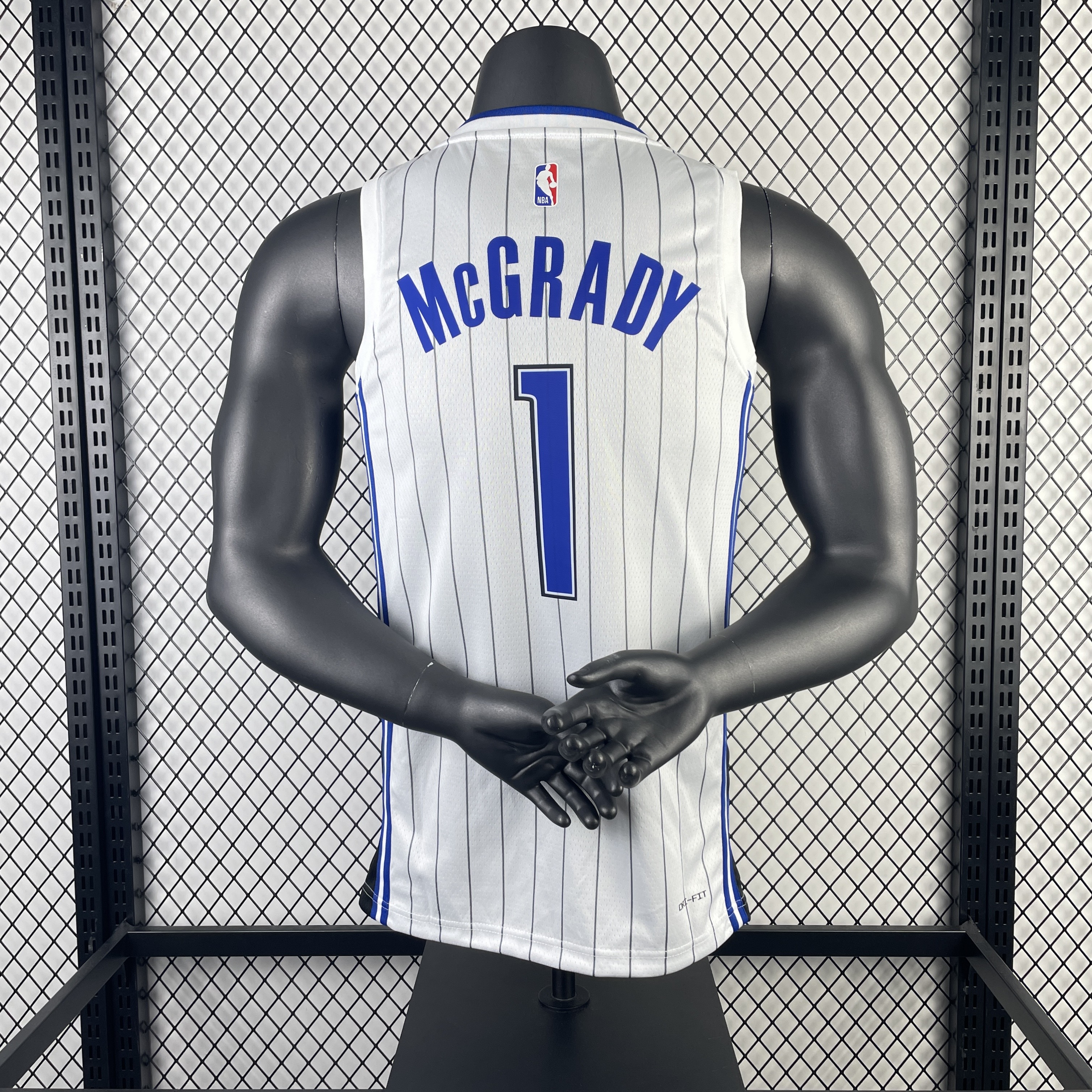 23 season Magic home white No. 1 McGrady