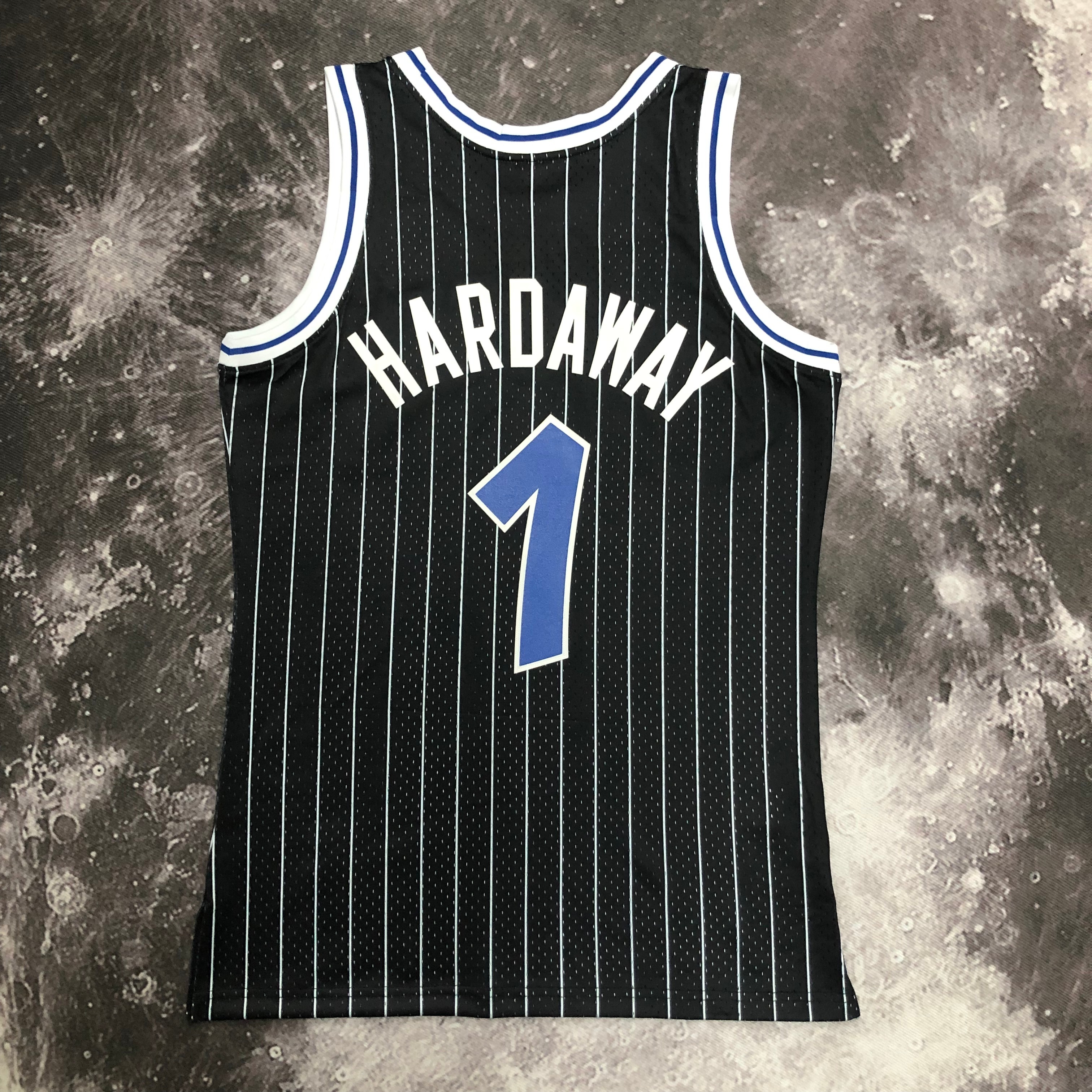 MN Hot Press Throwback jersey SW Magic '95 black No. 1 Hardaway