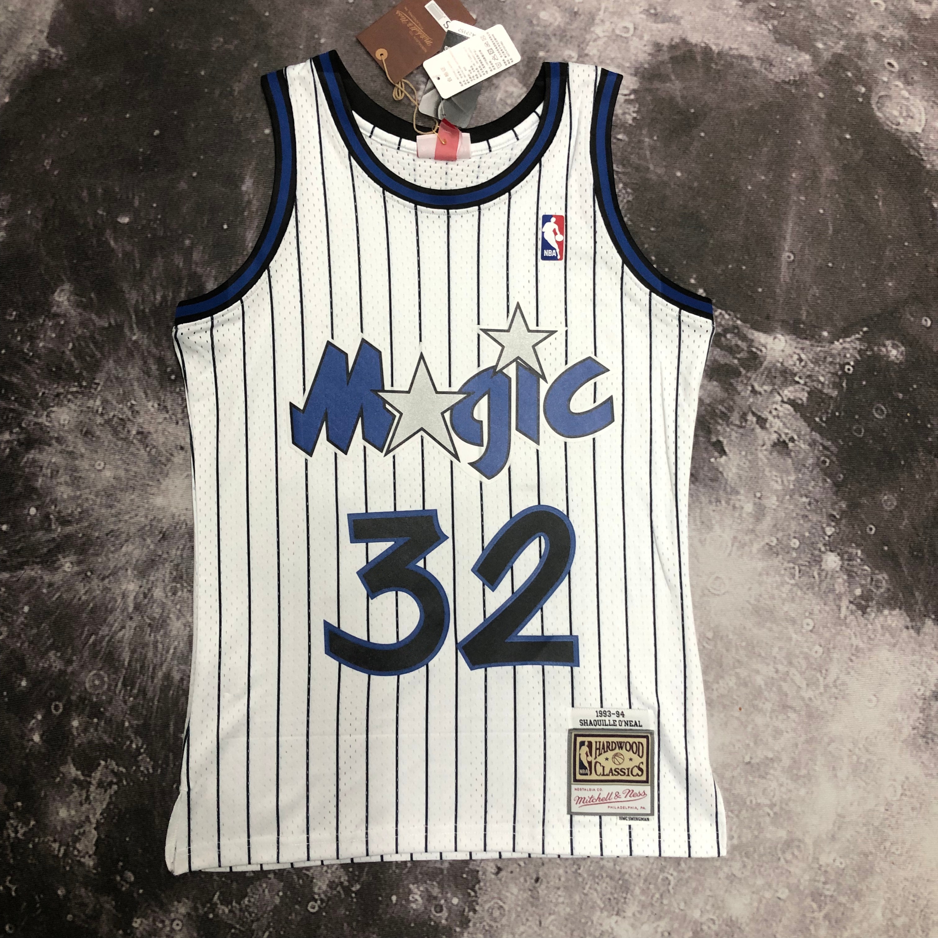 MN Hot Press Throwback jersey SW Magic 94 white No. 32 O 'Neal