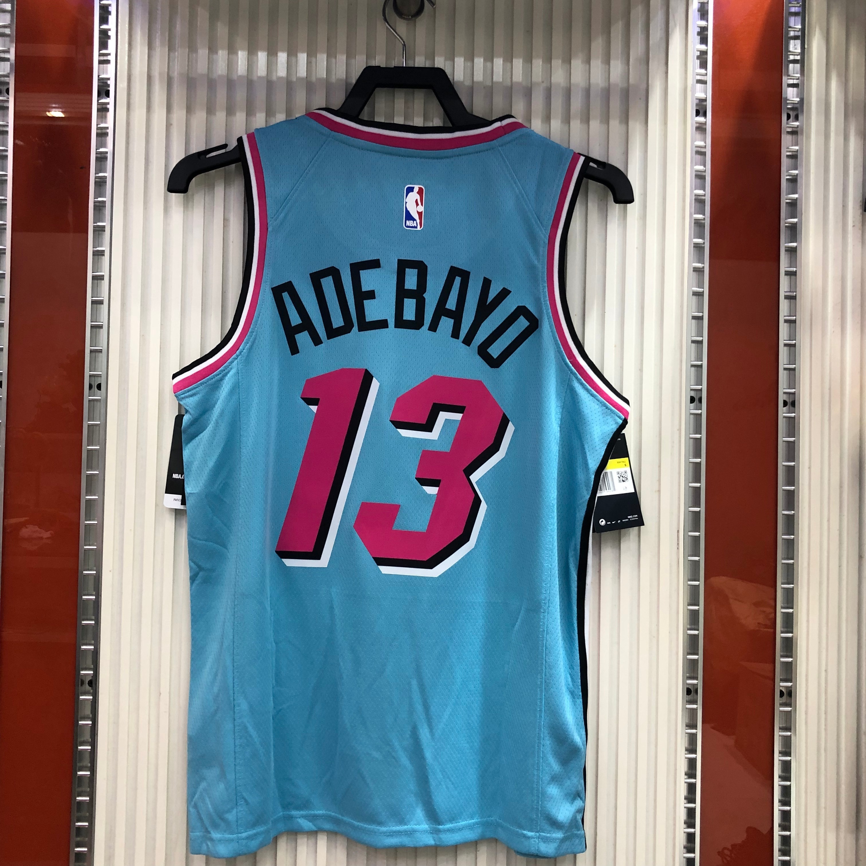 Heat crewneck Blue number 13 Adebayo