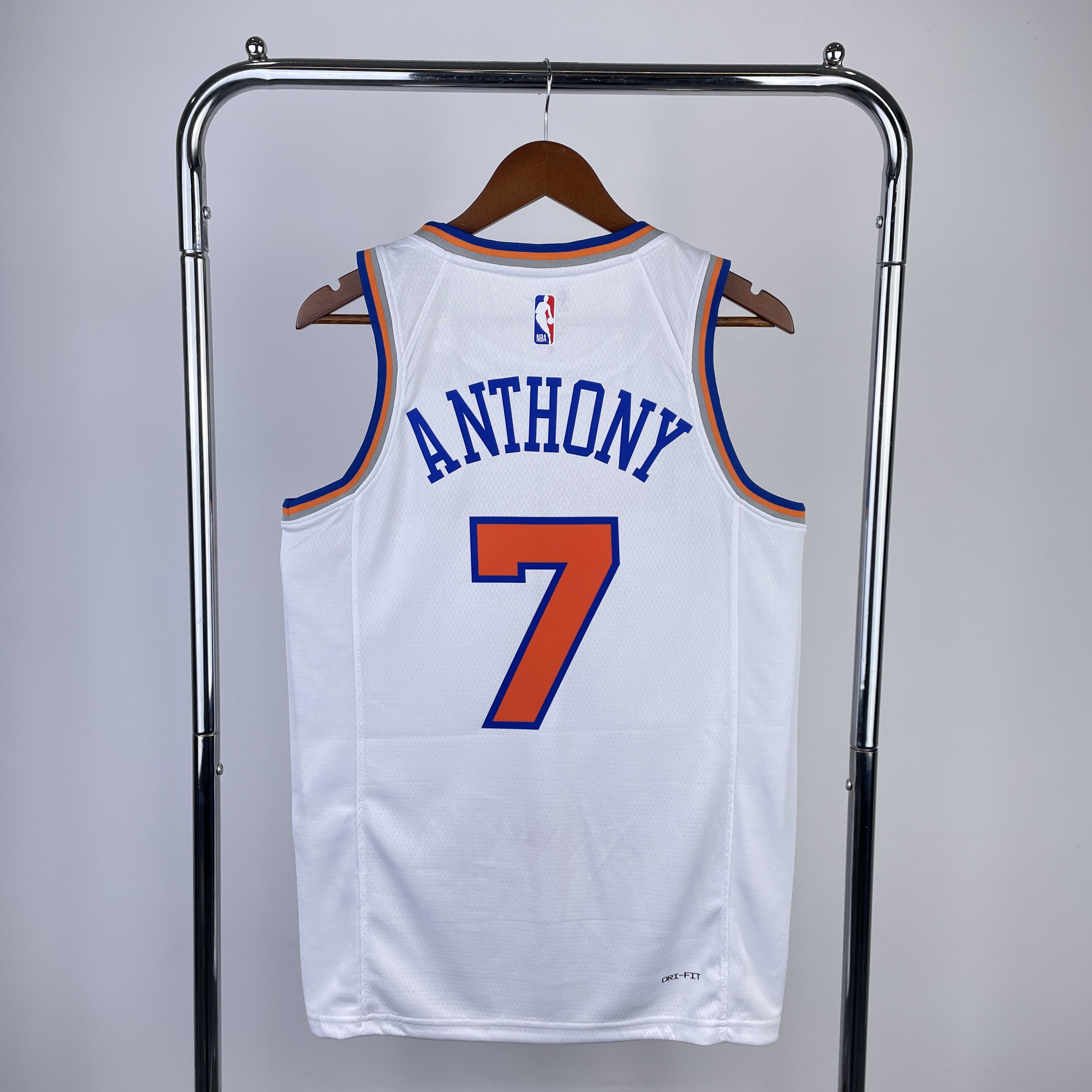 Season 23 Knicks white No. 7 Anthony