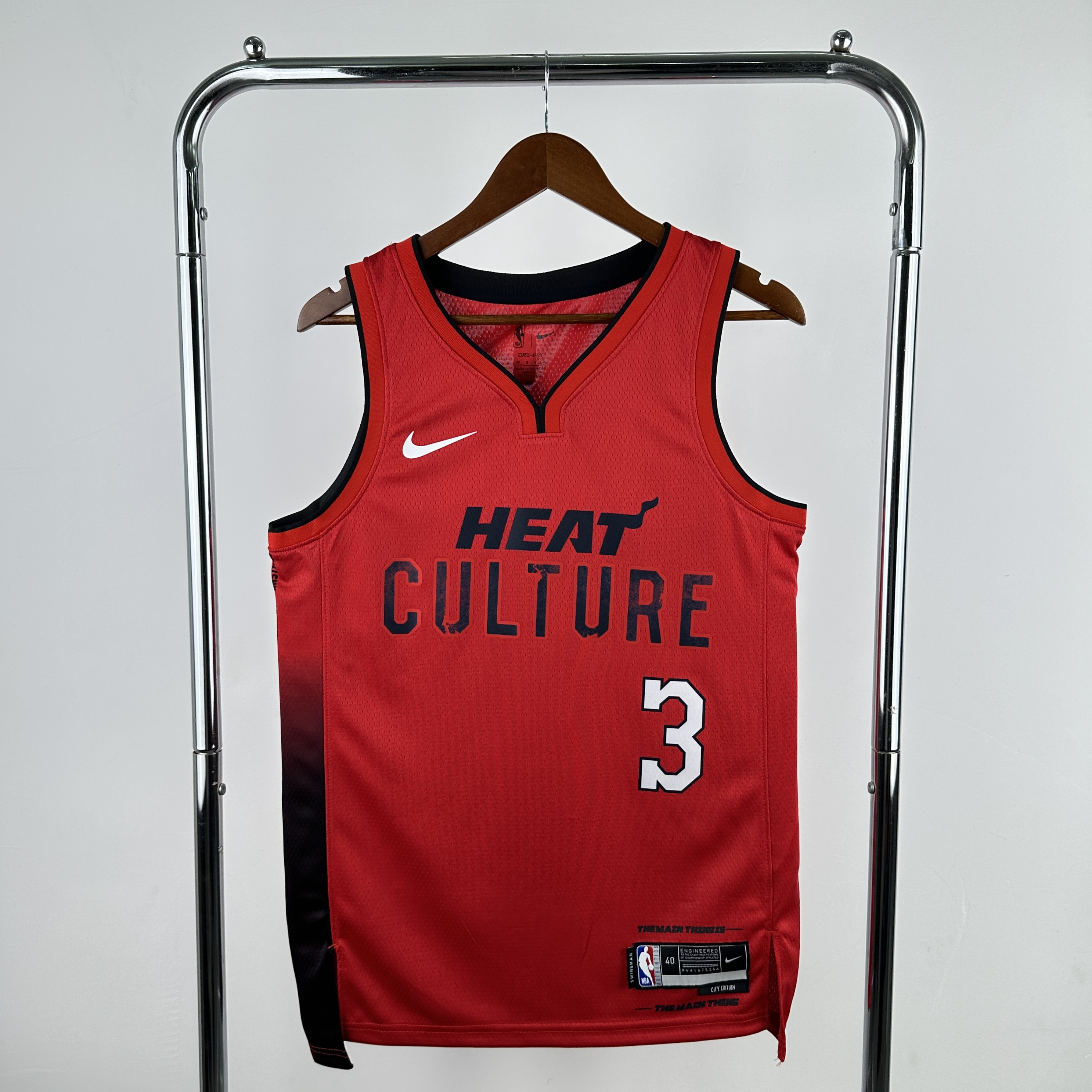 25 season Heat city version No. 3 Wade