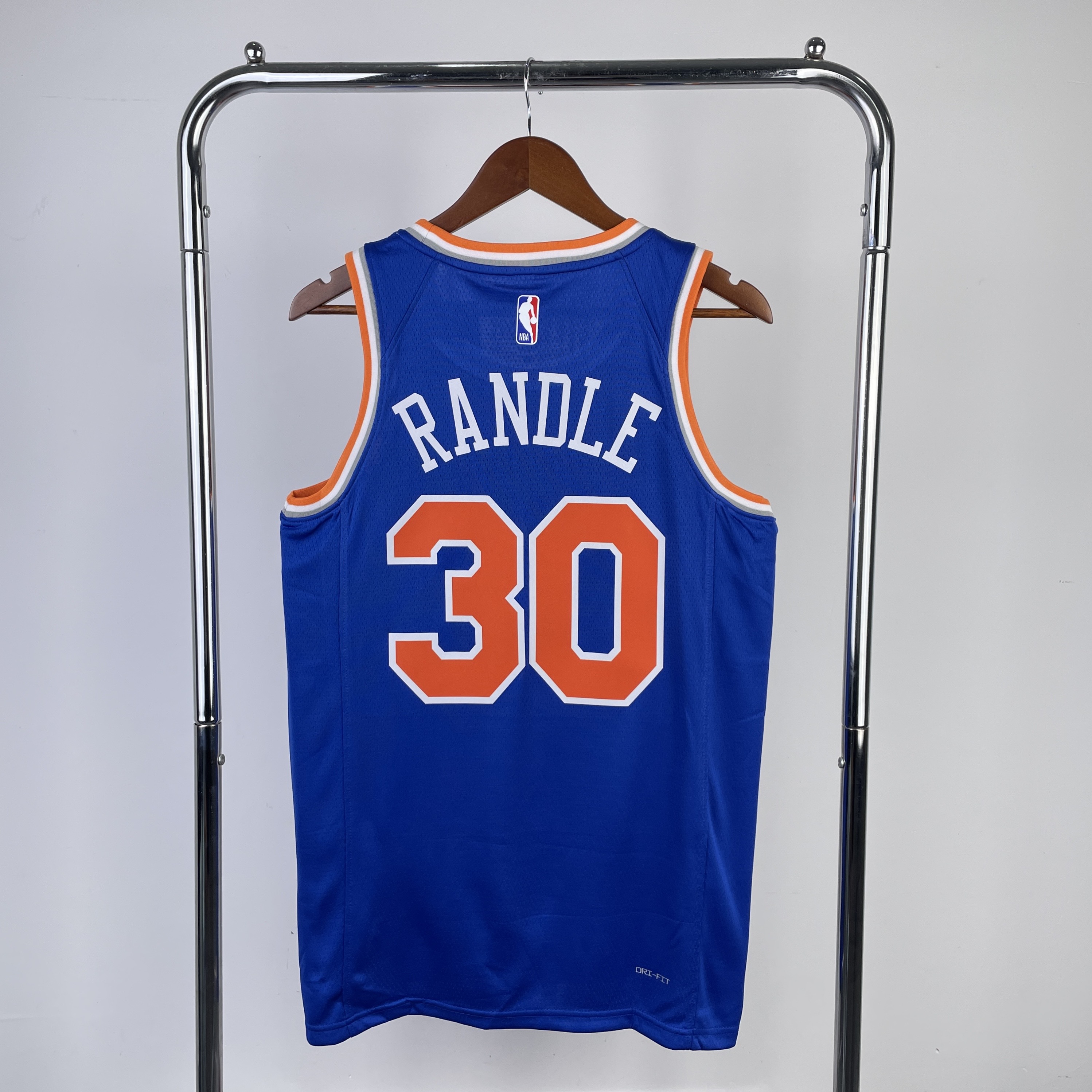 23 season Knicks away blue 30 Randle
