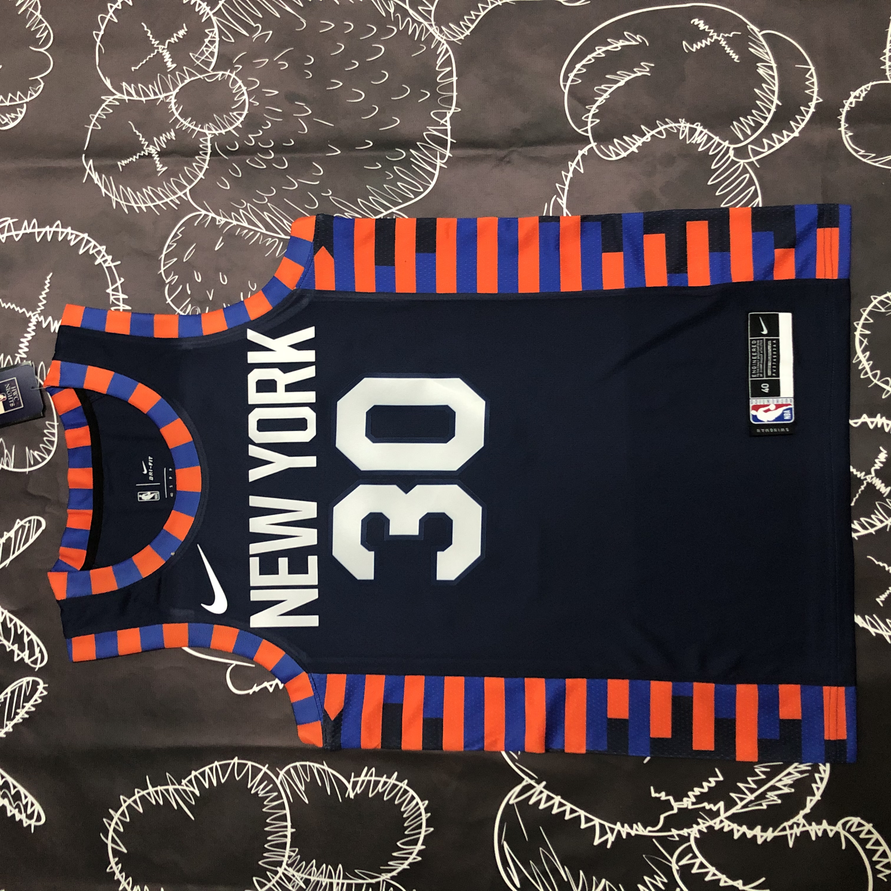 Knicks stripes number 30 Randle