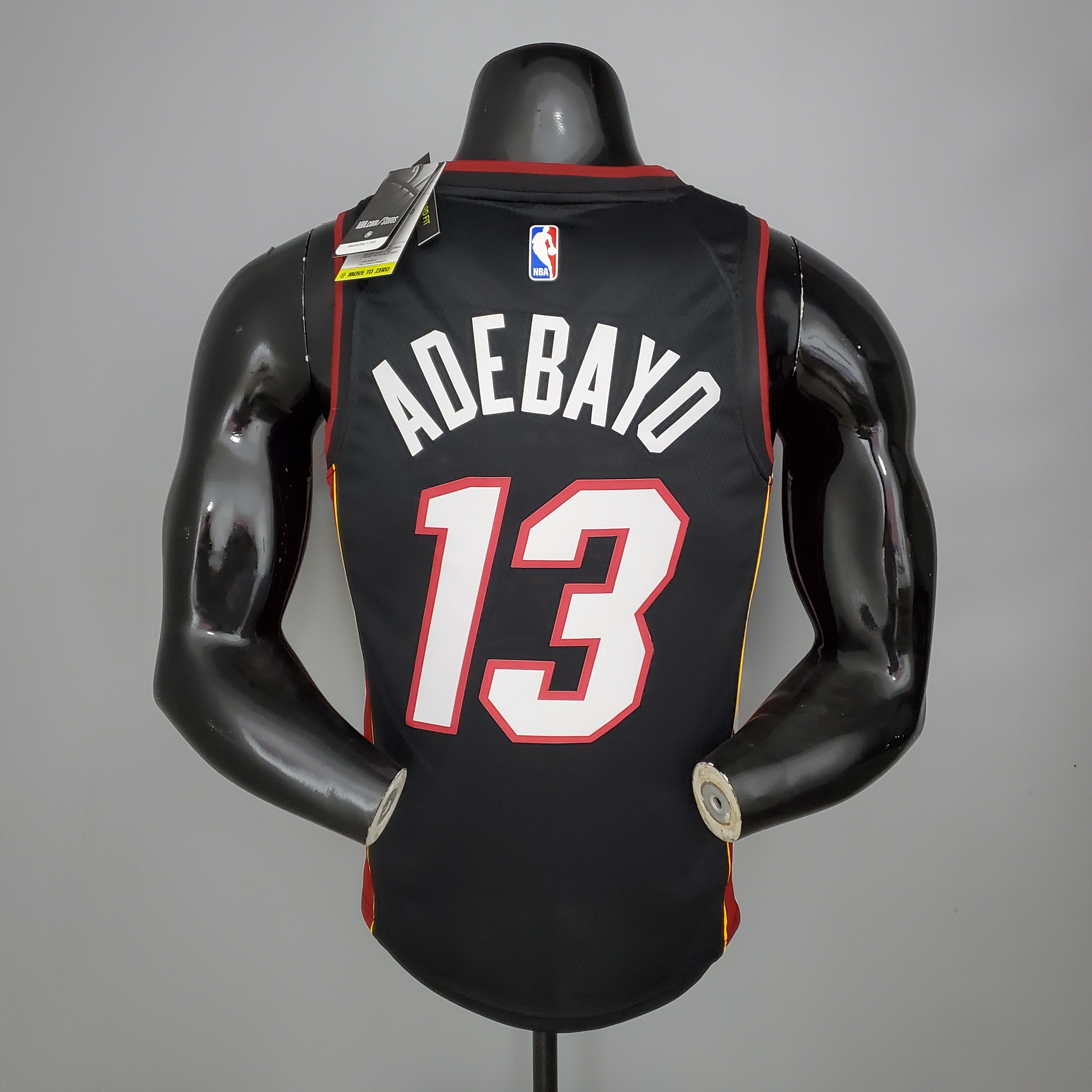 Heat V-neck black 13 Adebayo
