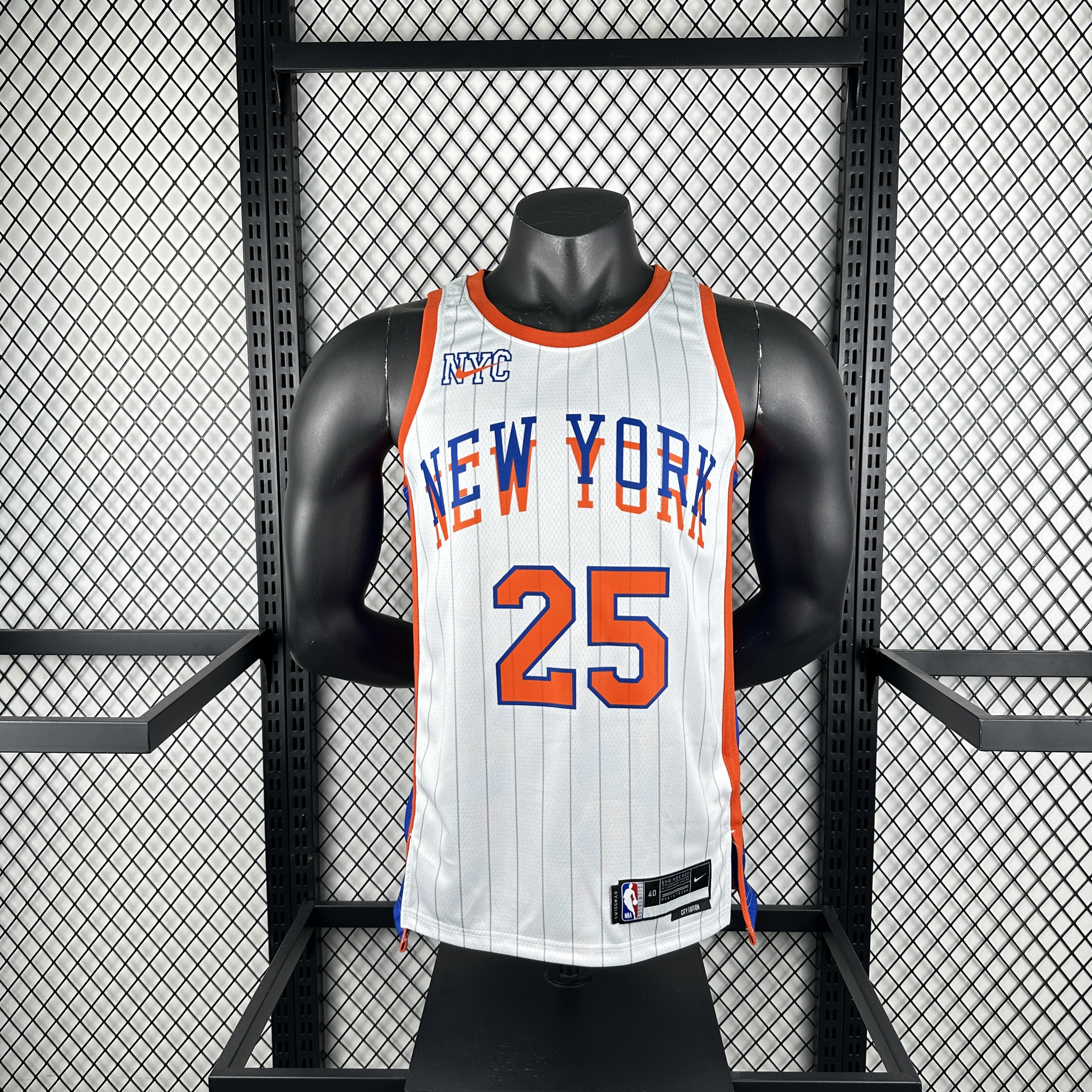 25 season Knicks City Edition # 25 Bridges