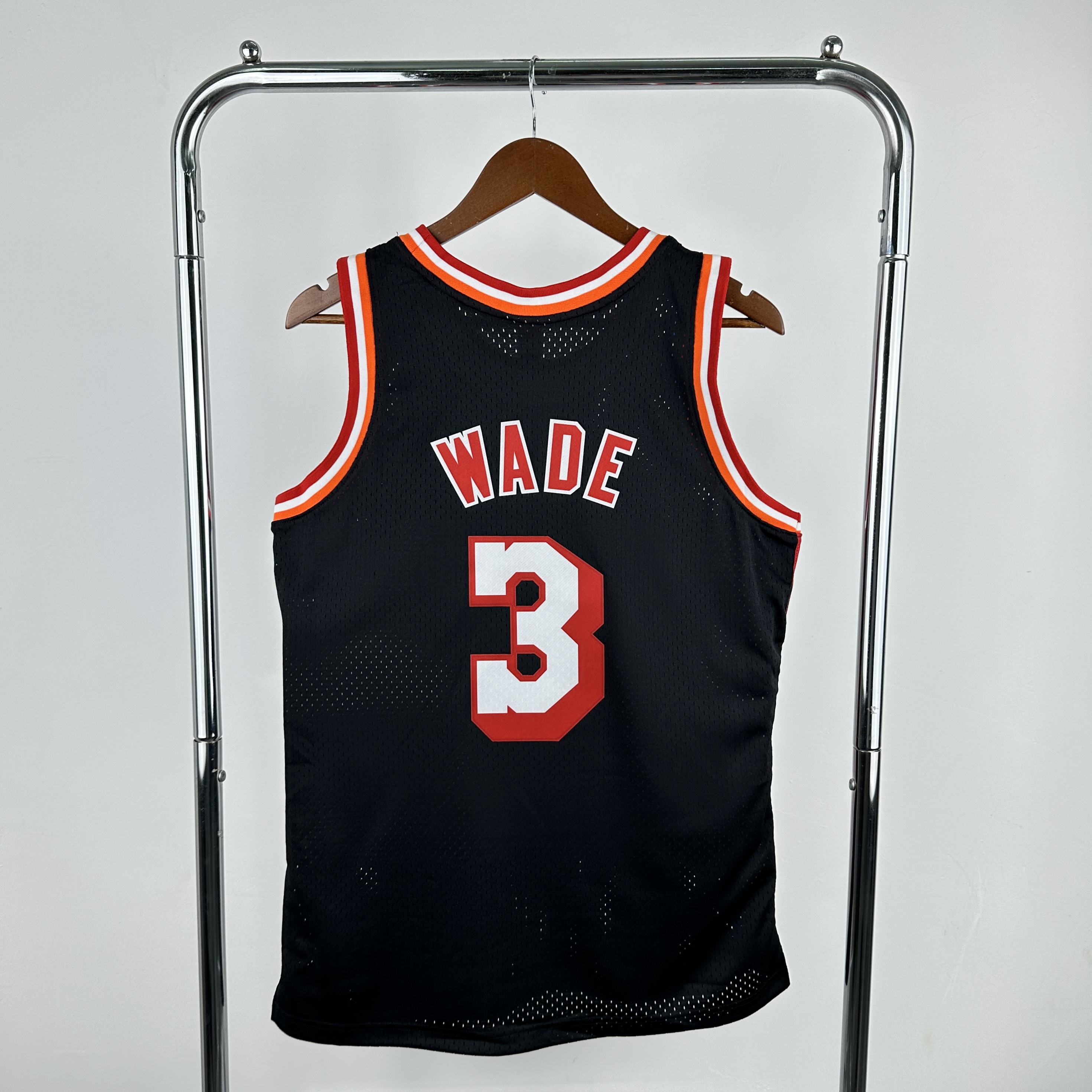 MN Throwback Hot Press Jersey SW Heat 1314 Throwback Night No. 3 Wade