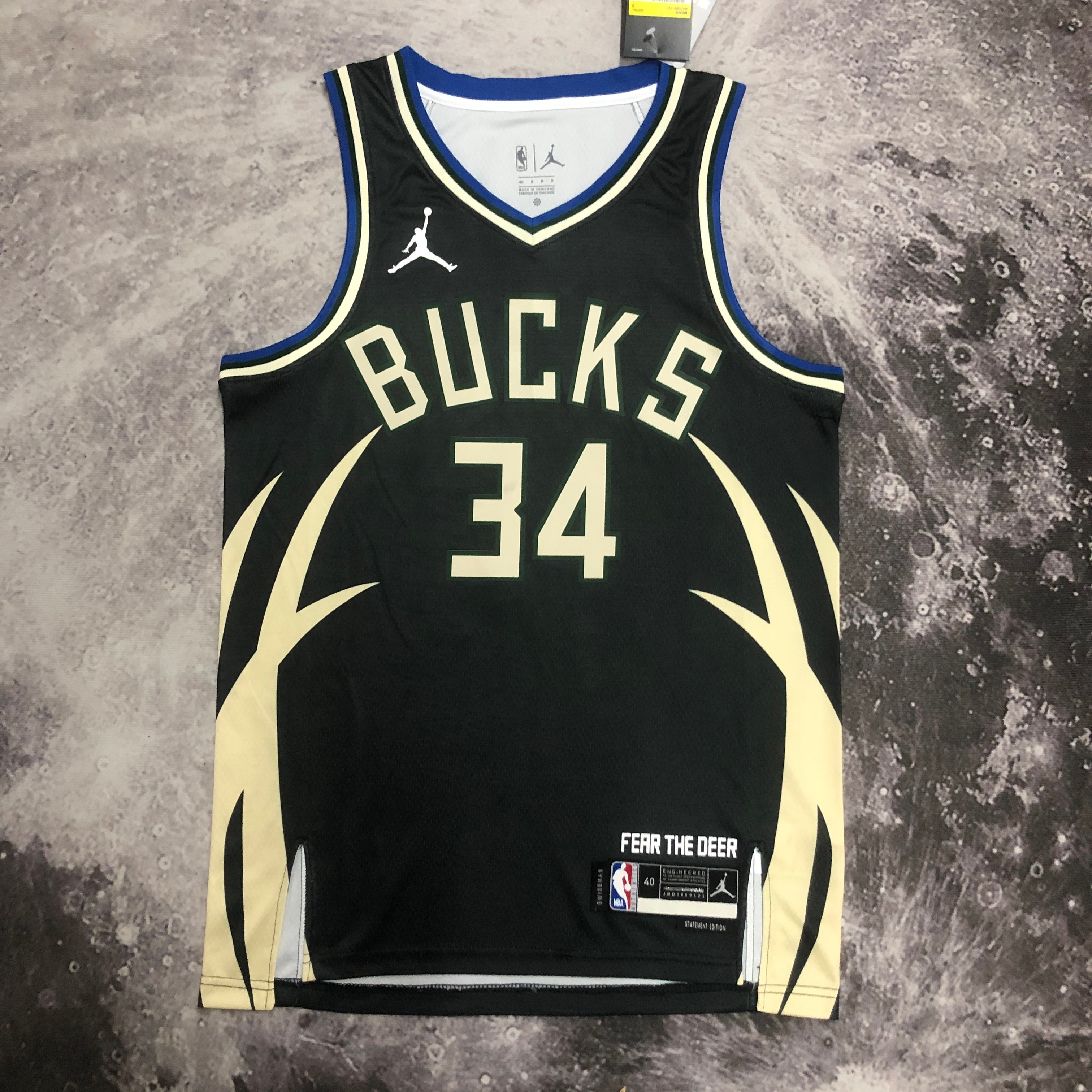 23 Bucks Jordan limited # 34 Antetokounmpo
