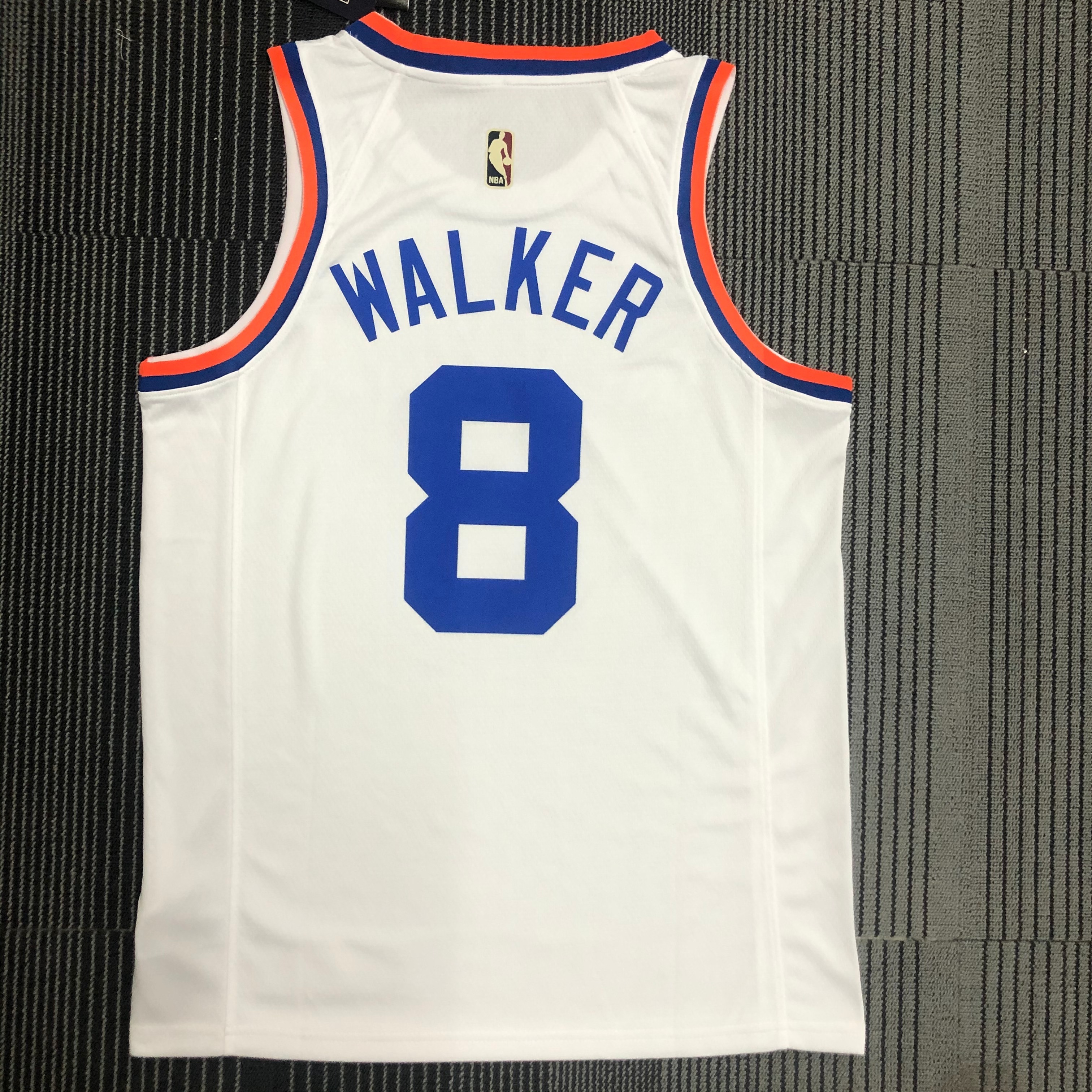 75th anniversary Knicks throwback jersey No. 8 Walker