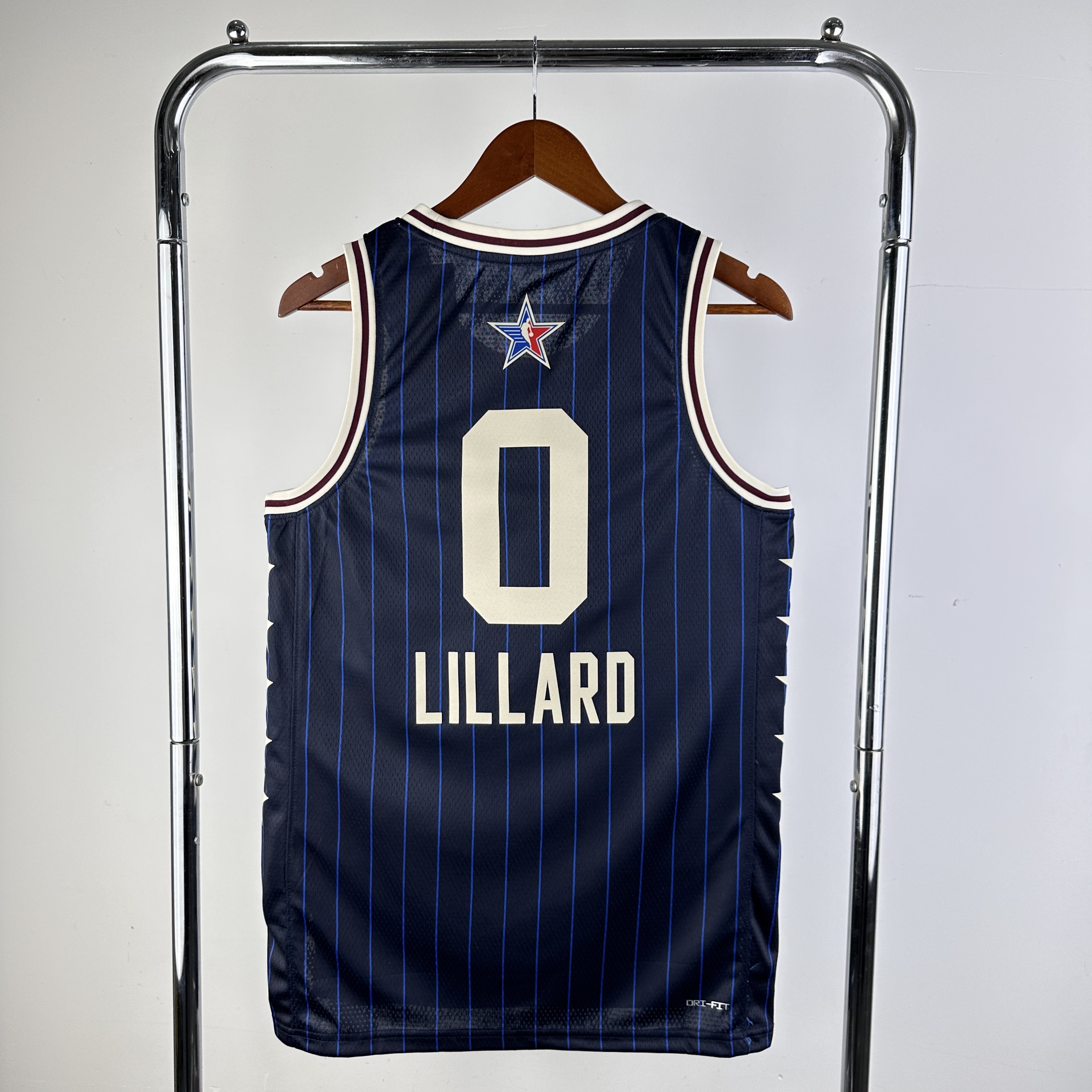 24 season All-Star Blue No. 0 Lillard