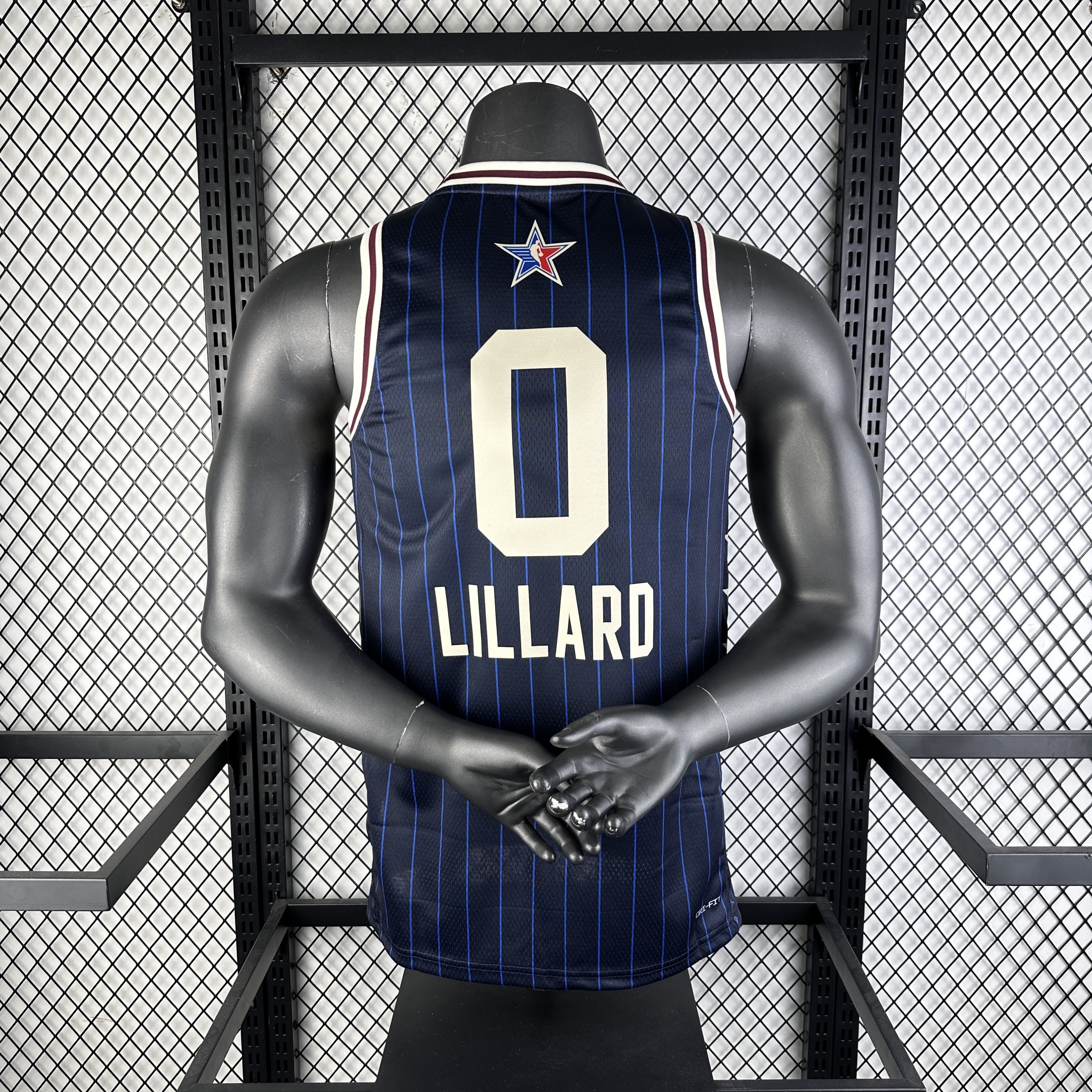 24 season All-Star Blue No. 0 Lillard