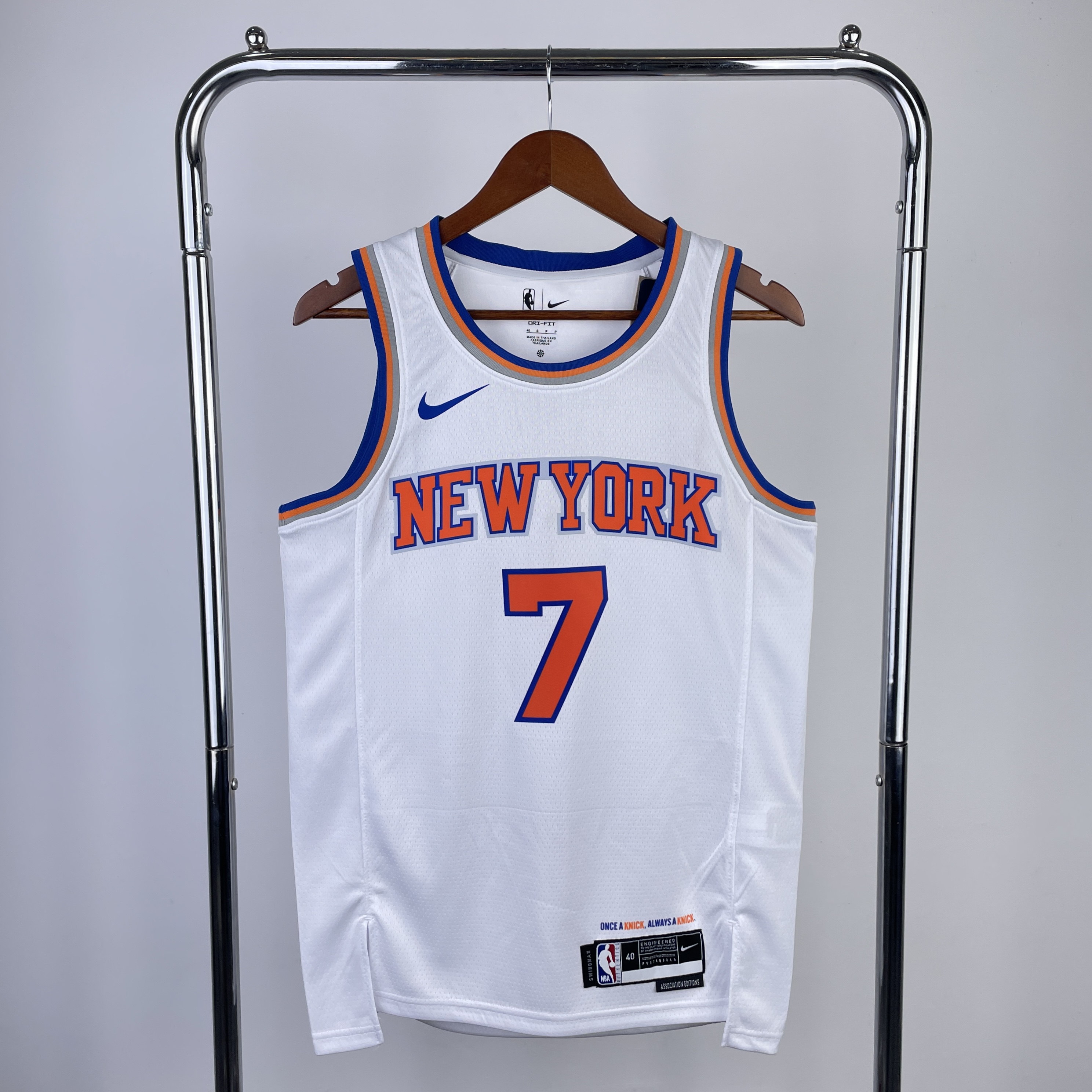 Season 23 Knicks white No. 7 Anthony