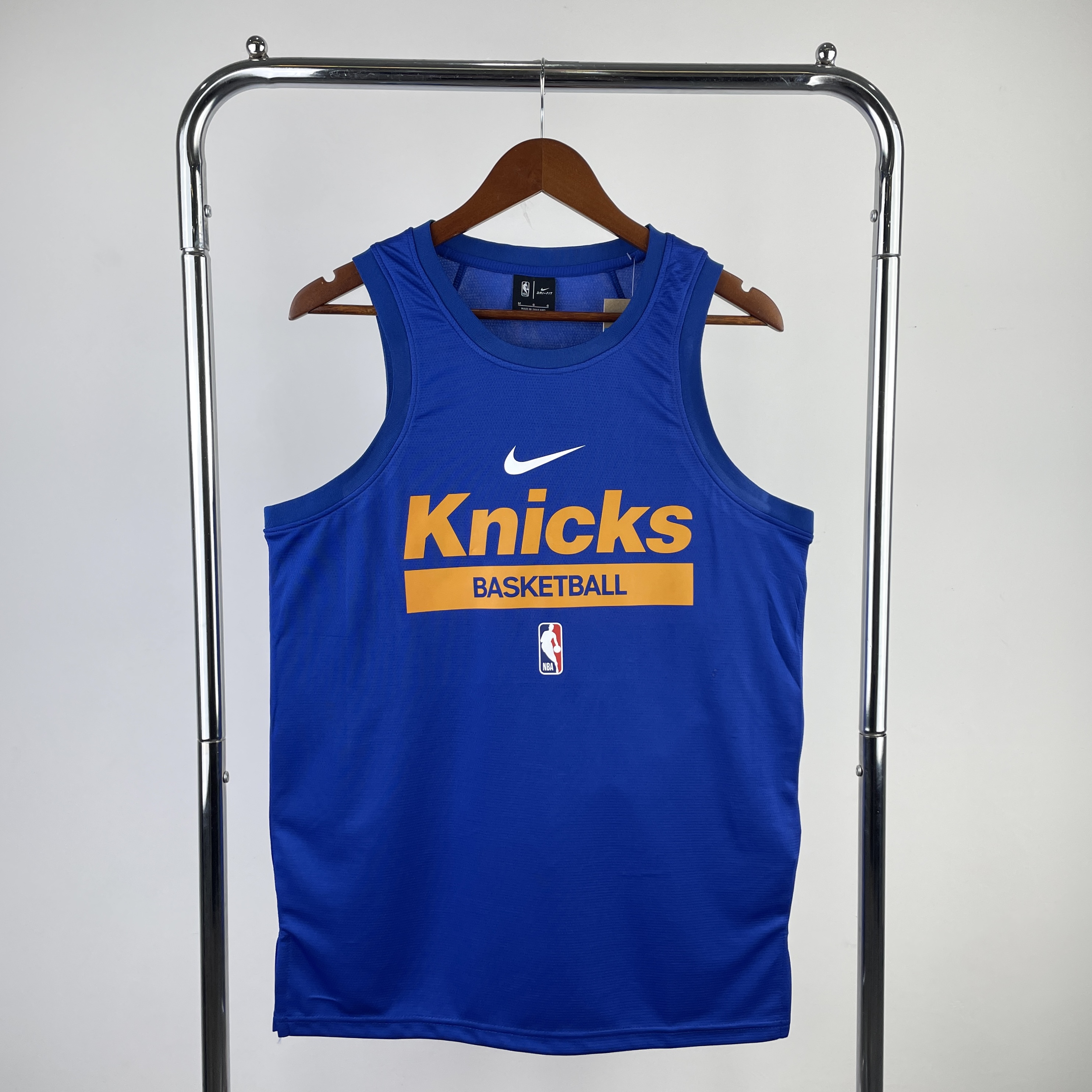 '23 Knicks blue player's training vest