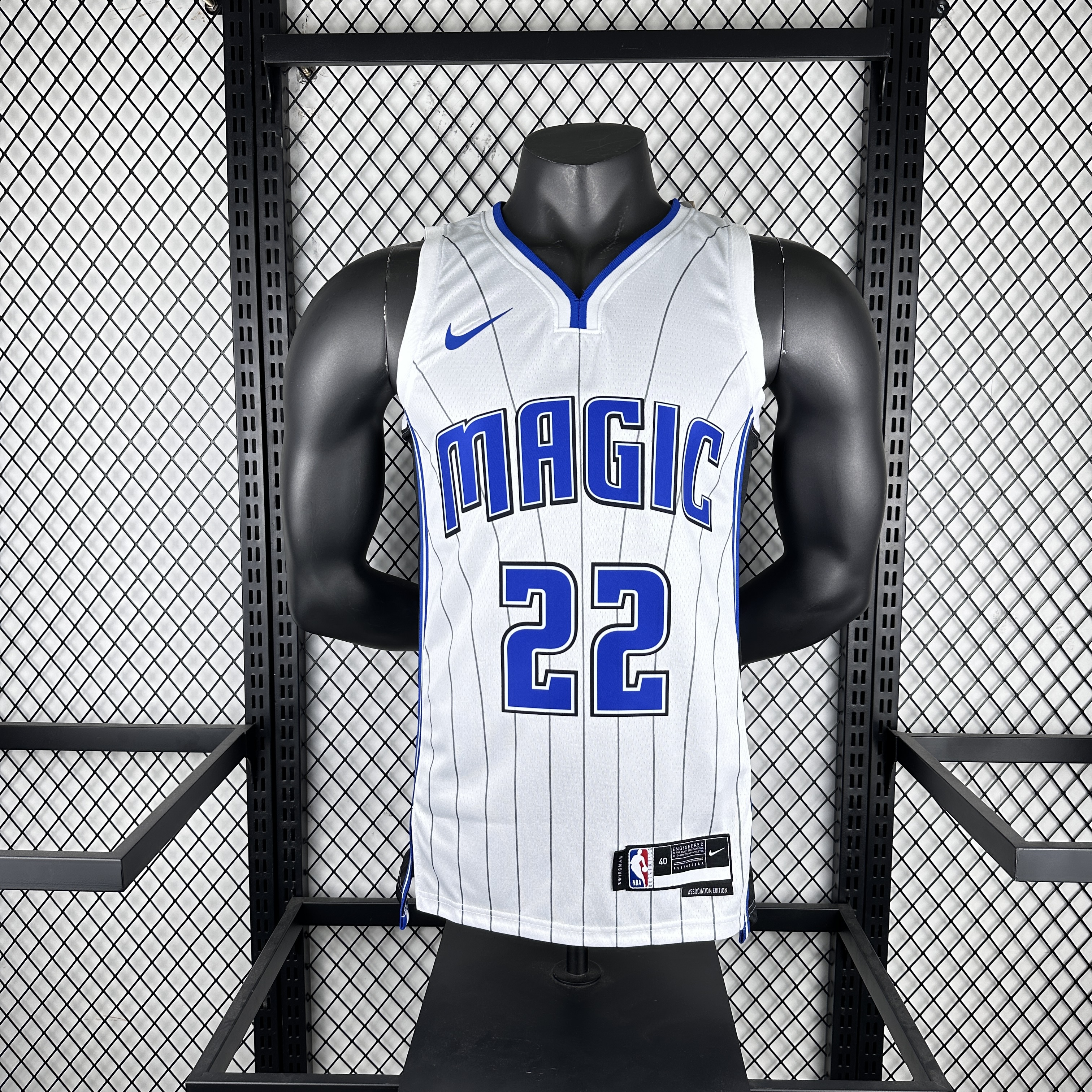 Magic season 23 home white number 22 Wagner