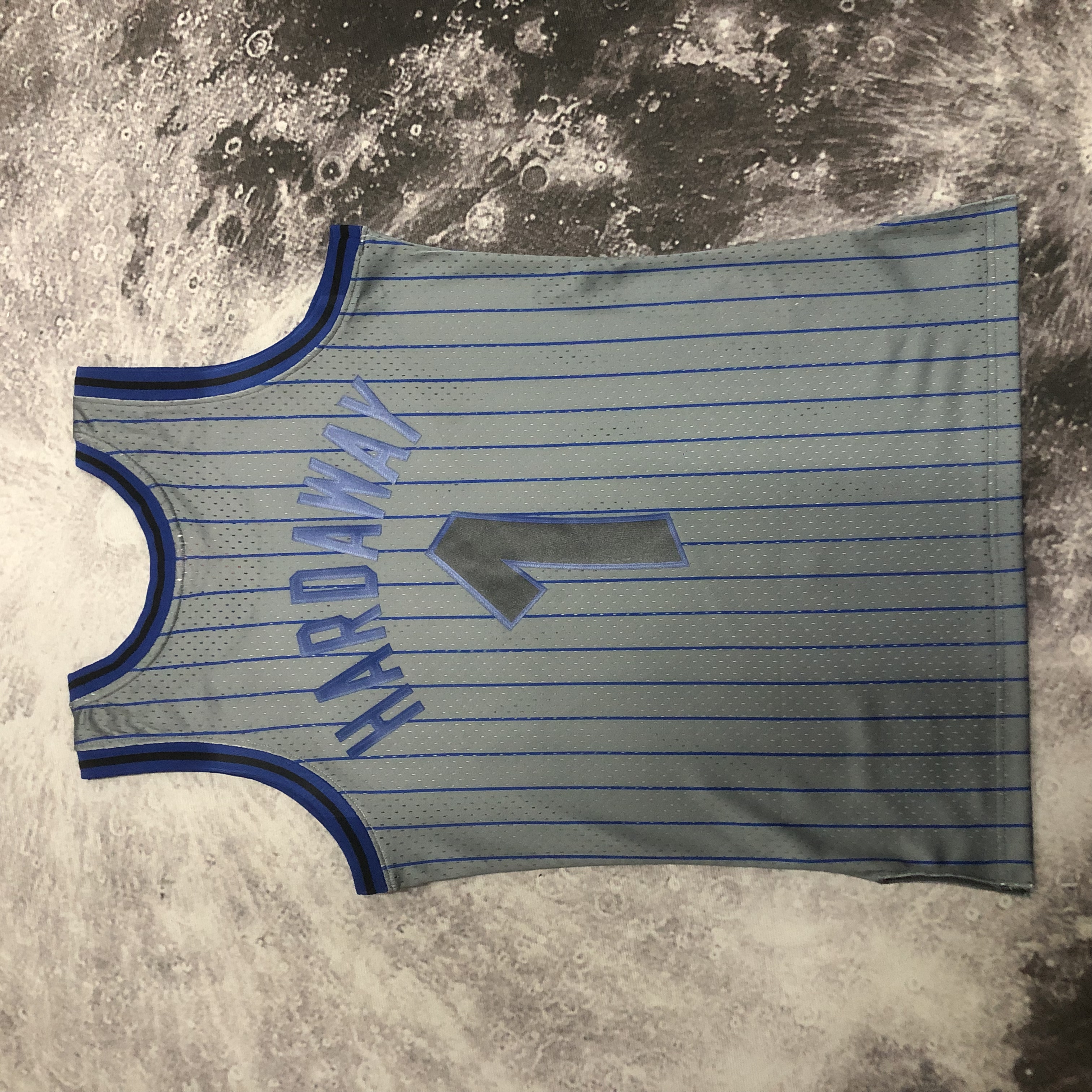 MN Women's Crop throwback jersey Magic black No. 1 Hardaway