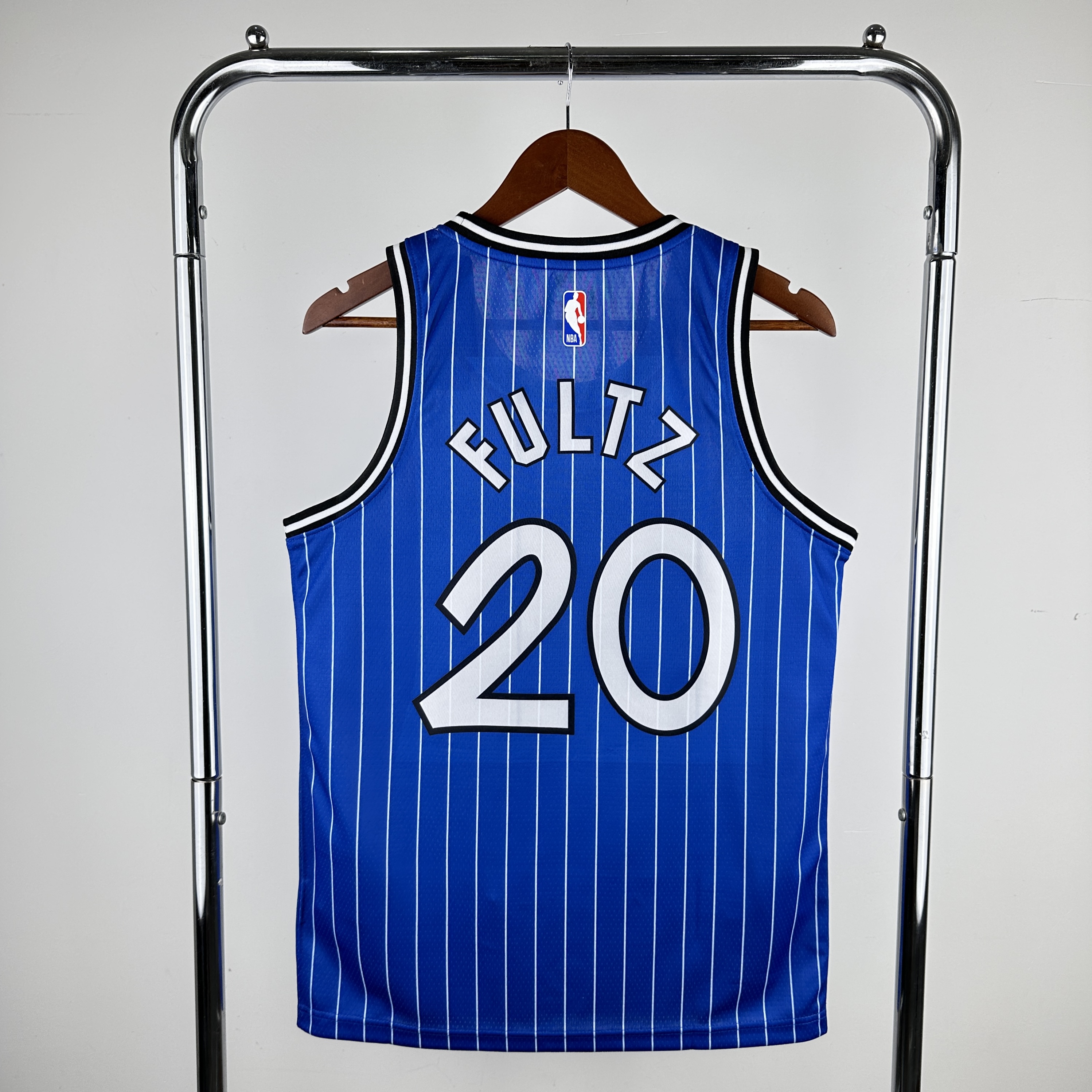 19 season Magic retro stripes blue 20 Fultz