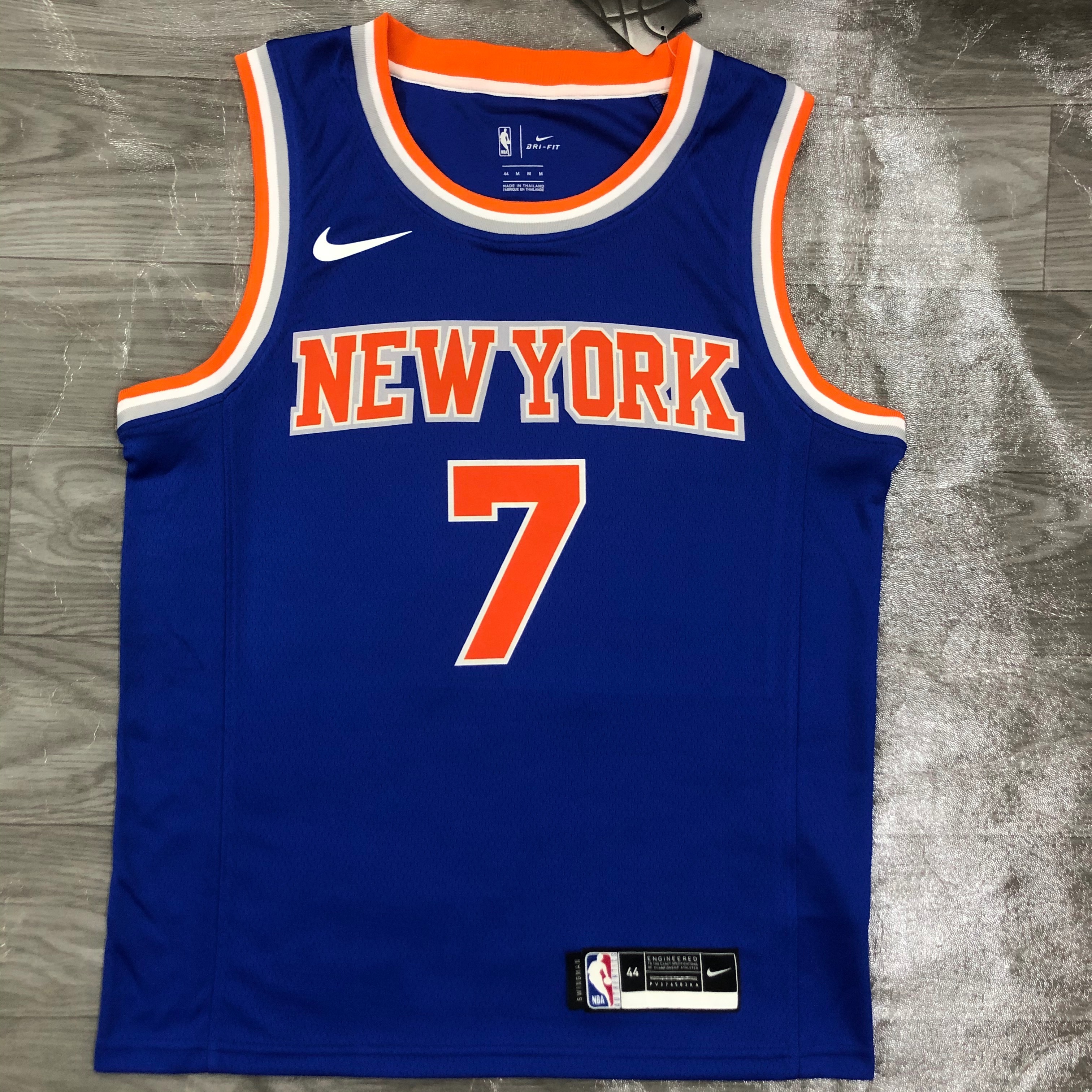 Knicks blue No. 7 Anthony
