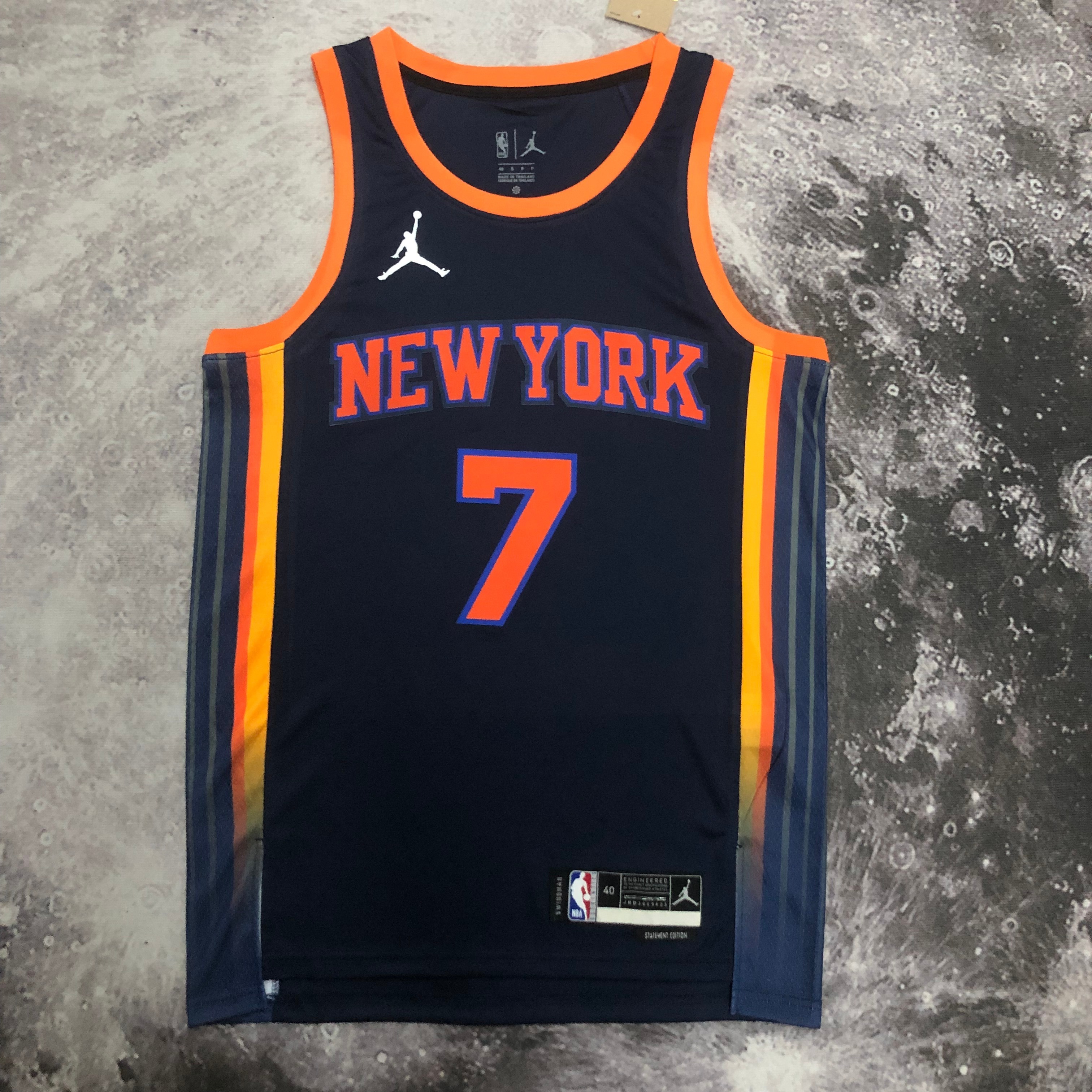 23 season Knicks Jordan limited No. 7 Anthony