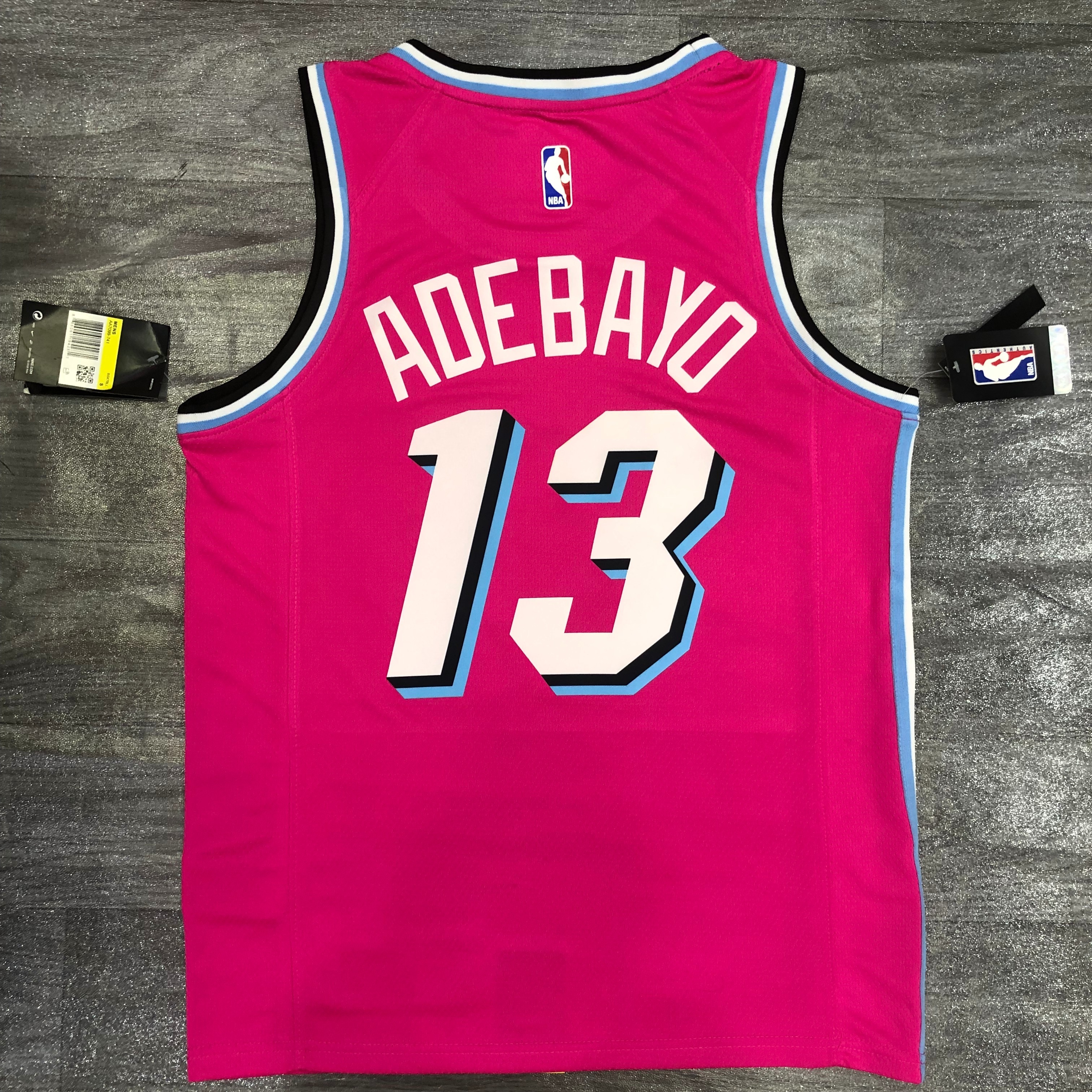 Heat crewneck pink number 13 Adebayo