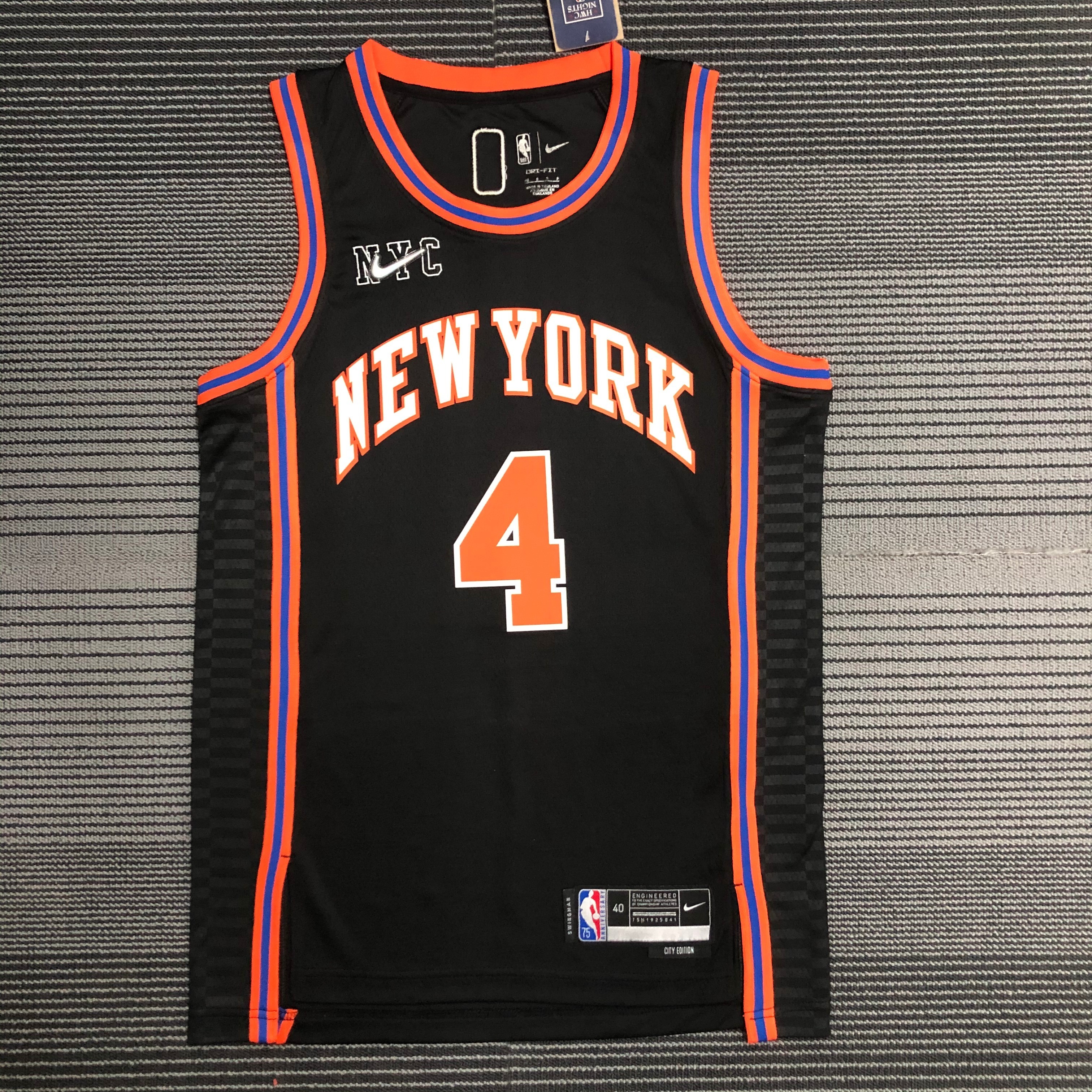 22 season Knicks City edition No. 4 Rose
