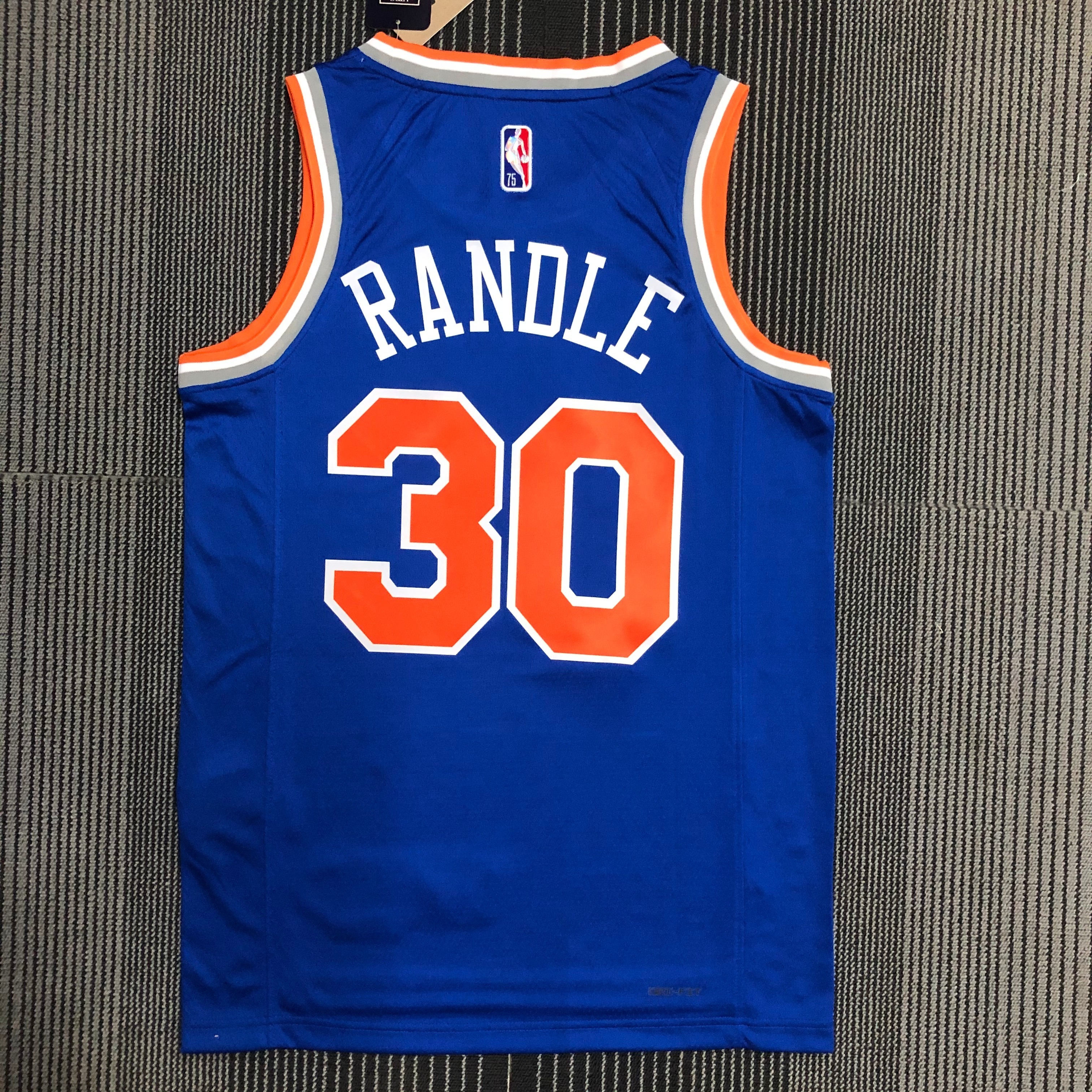 75th anniversary Knicks Blue No. 30 Randle