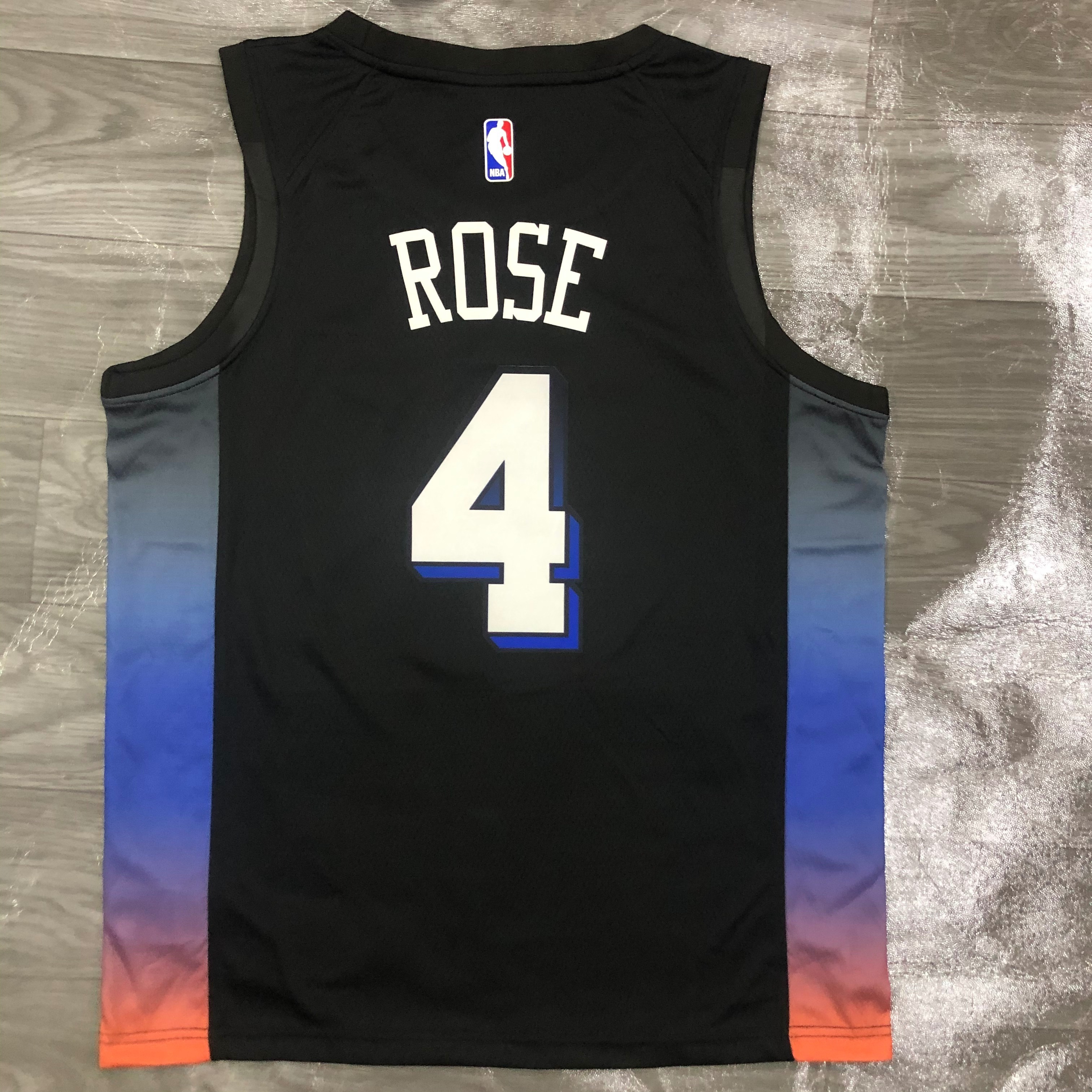 Knicks' season 21 City Edition # 4 Rose
